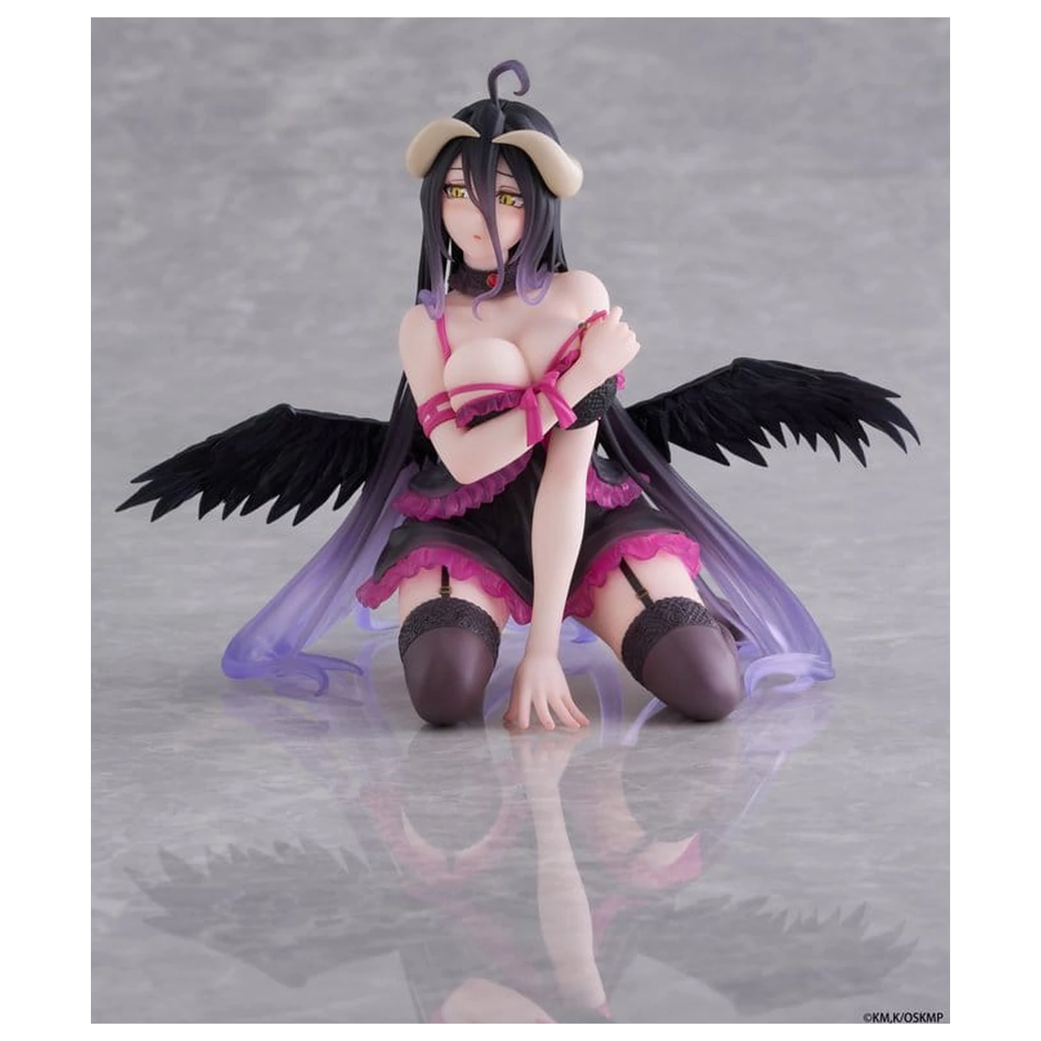 Overlord Stolna Slatka PVC Figura Albedo (Negligee ver.) 13 cm fotografija proizvoda