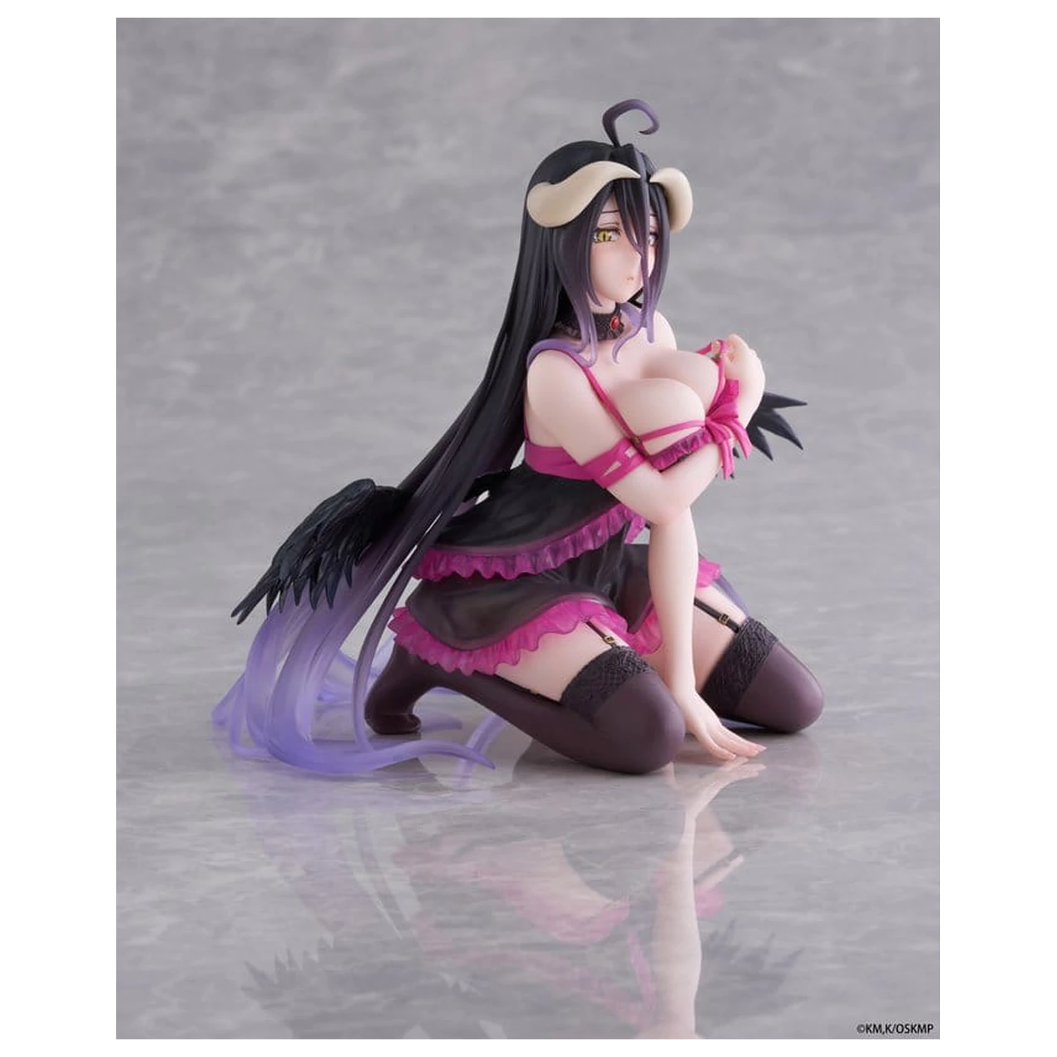 Overlord Stolna Slatka PVC Figura Albedo (Negligee ver.) 13 cm fotografija proizvoda