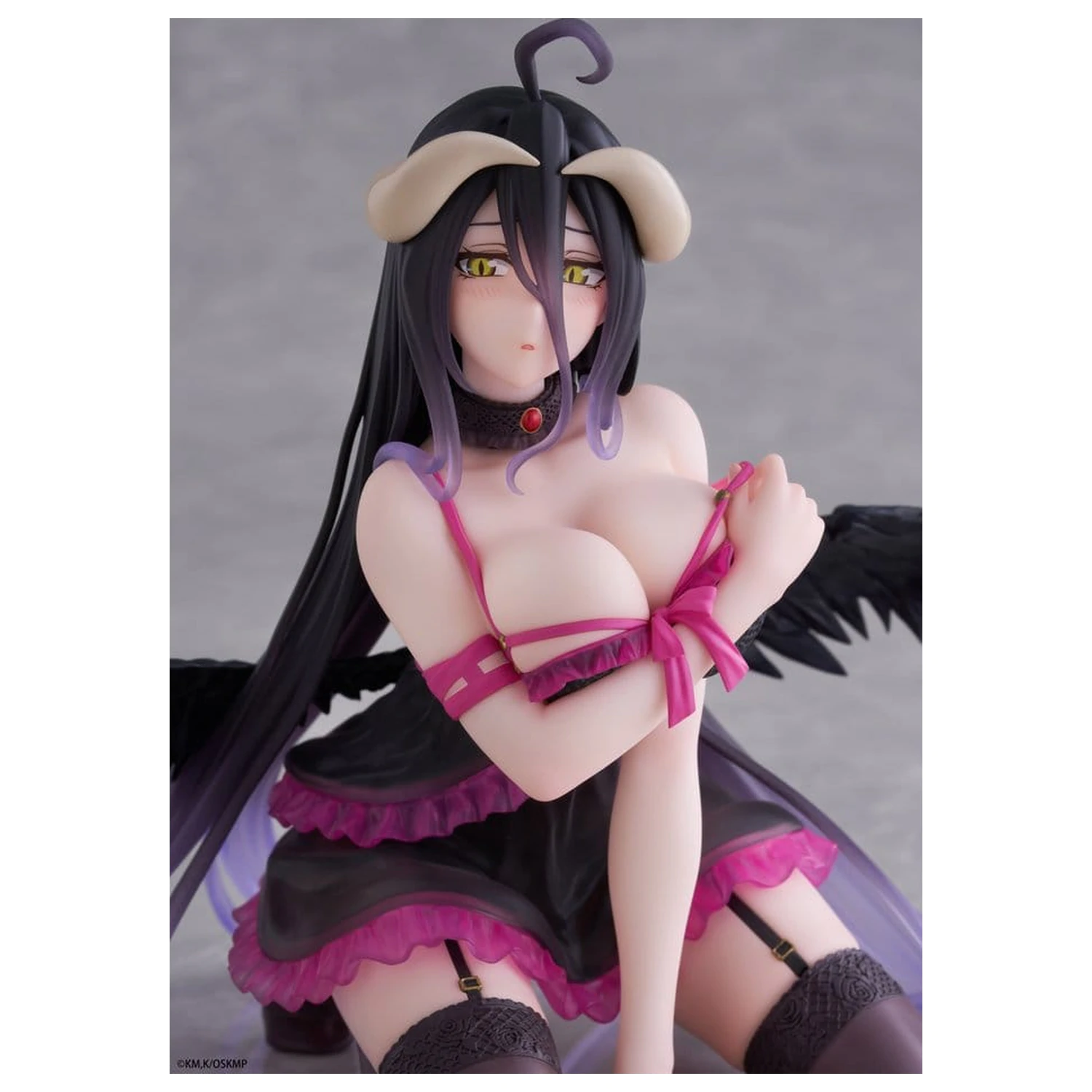 Overlord Stolna Slatka PVC Figura Albedo (Negligee ver.) 13 cm fotografija proizvoda