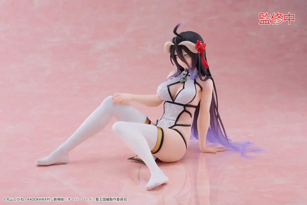 Overlord PVC kip Stolni slatka figura Albedo kineska haljina Ver. 13 cm fotografija proizvoda