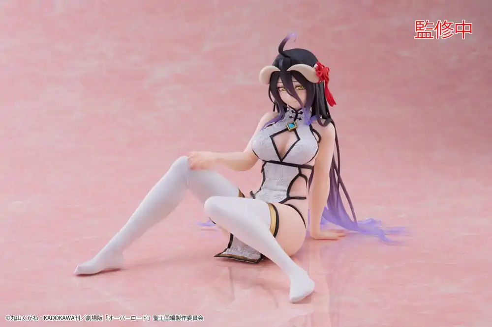 Overlord PVC kip Stolni slatka figura Albedo kineska haljina Ver. 13 cm fotografija proizvoda