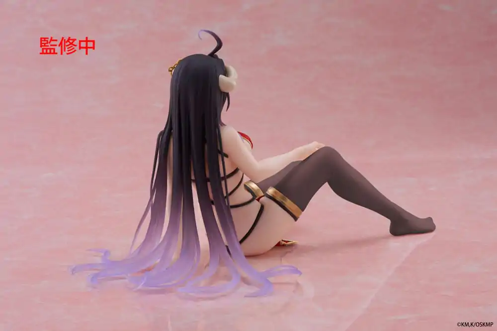Overlord PVC kip Stolni slatka figura Albedo kineska haljina Ver. Renewal 13 cm fotografija proizvoda