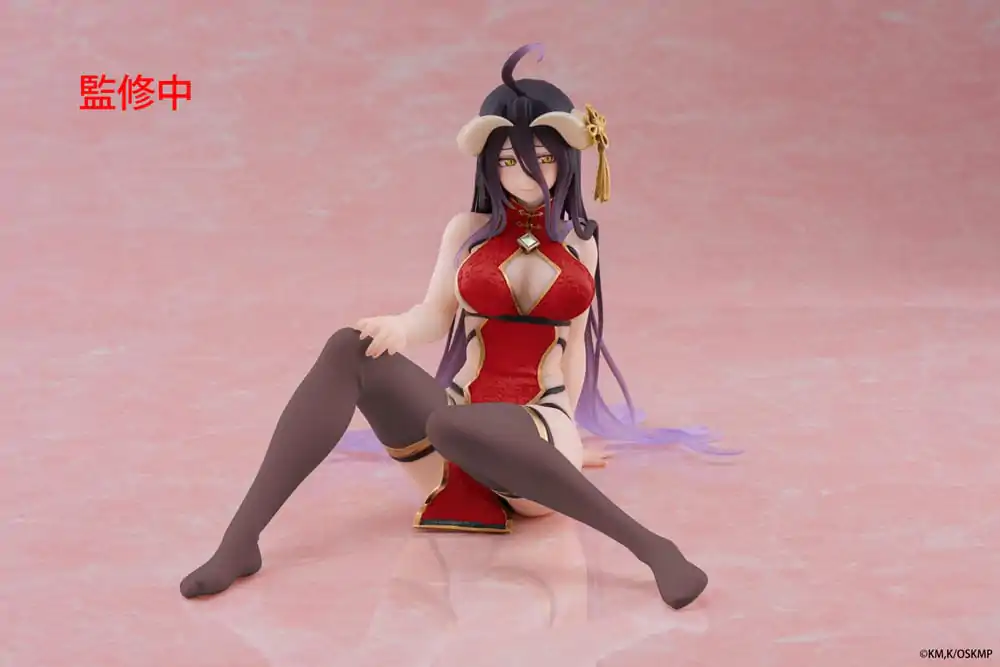 Overlord PVC kip Stolni slatka figura Albedo kineska haljina Ver. Renewal 13 cm fotografija proizvoda
