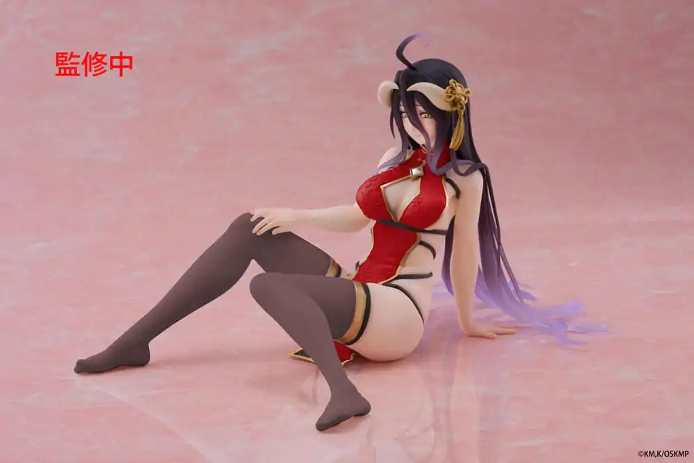Overlord PVC kip Stolni slatka figura Albedo kineska haljina Ver. Renewal 13 cm fotografija proizvoda