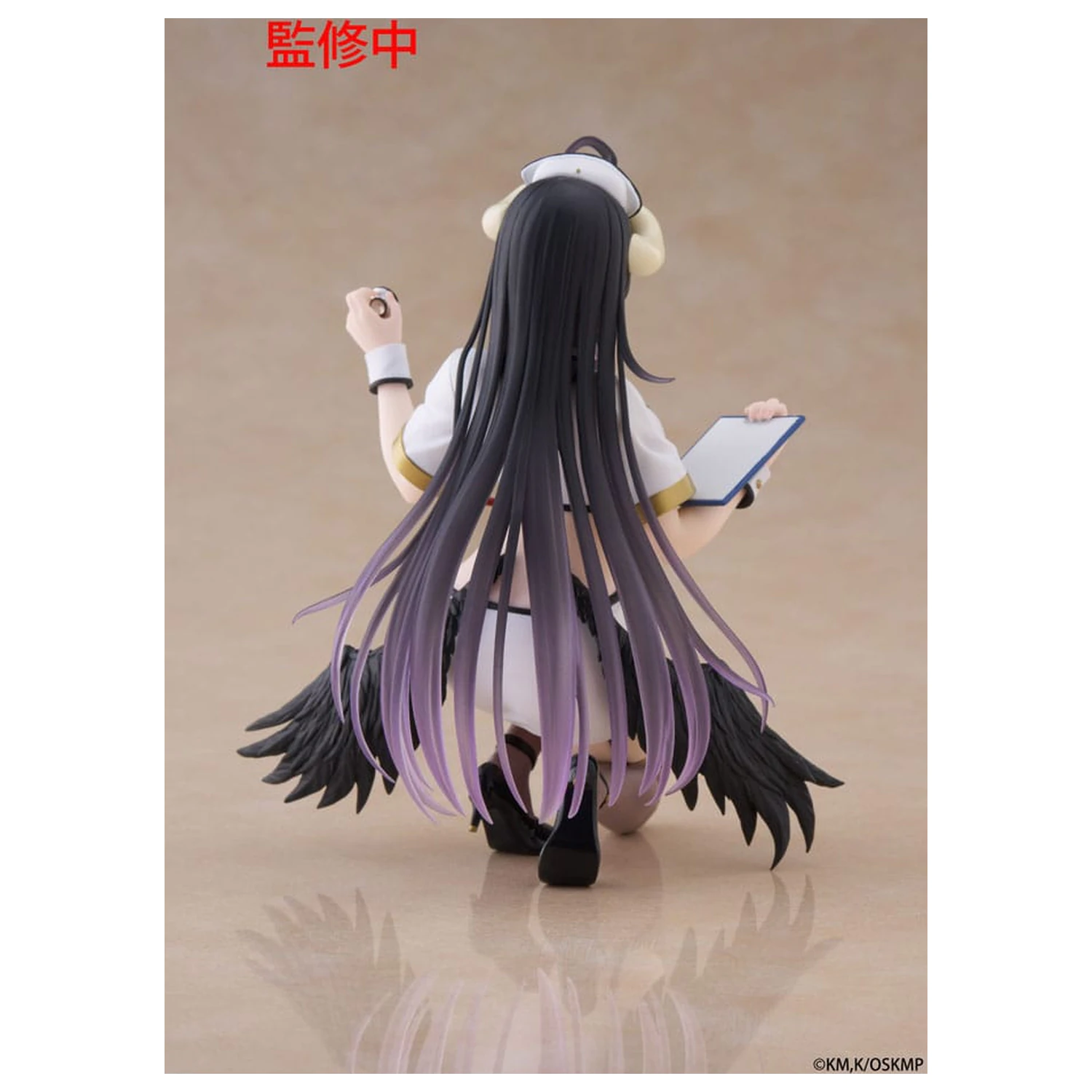Overlord PVC kipić stolna slatka figura Albedo Nurse Ver. Renewal 13 cm fotografija proizvoda