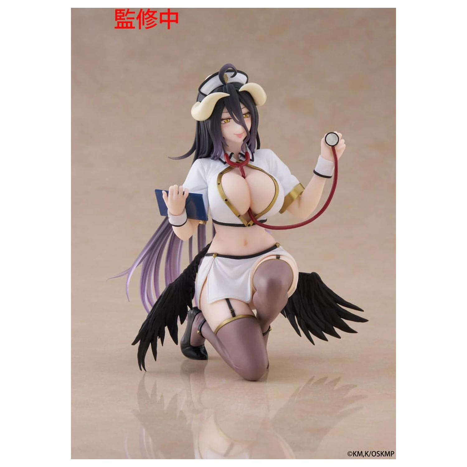Overlord PVC kipić stolna slatka figura Albedo Nurse Ver. Renewal 13 cm fotografija proizvoda