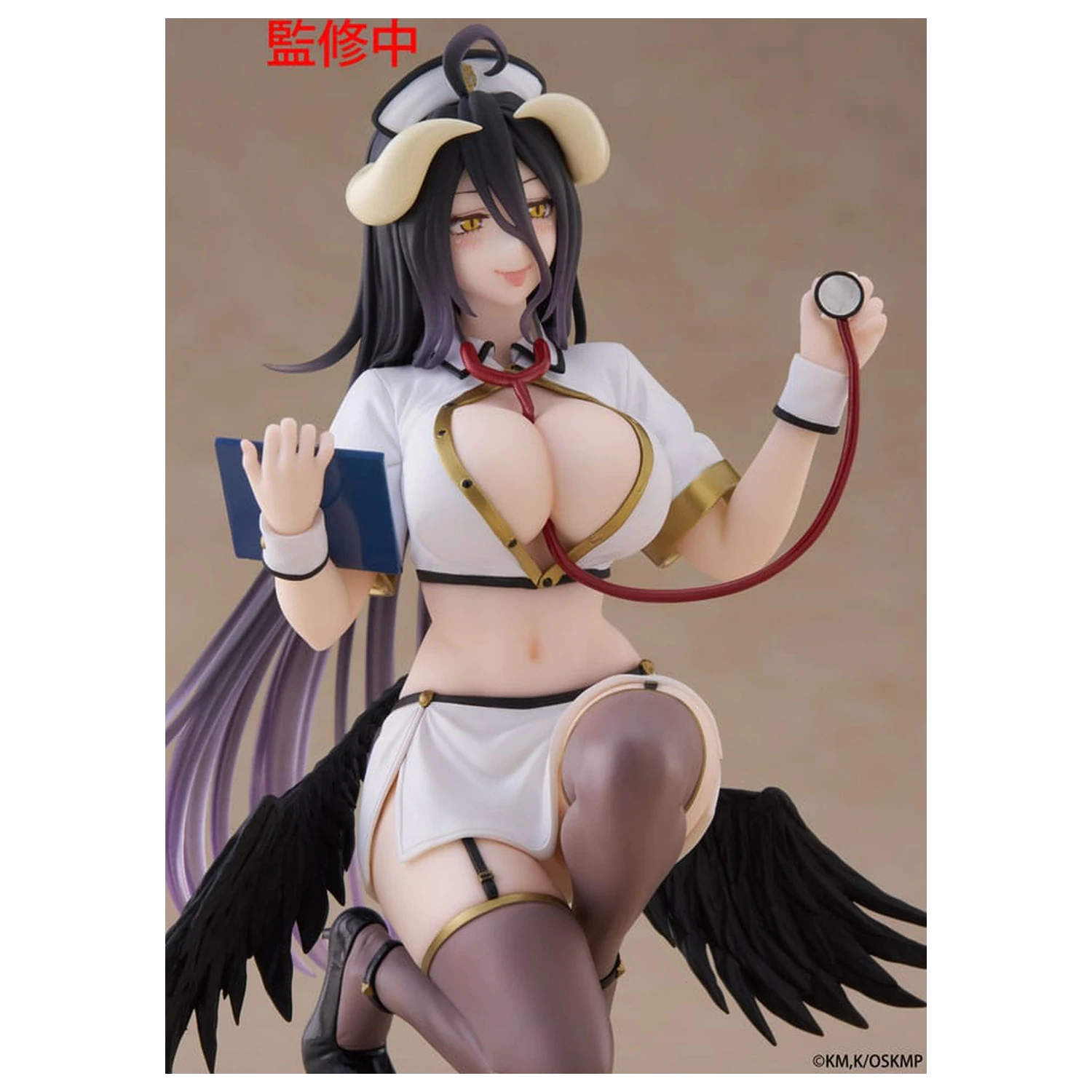Overlord PVC kipić stolna slatka figura Albedo Nurse Ver. Renewal 13 cm fotografija proizvoda