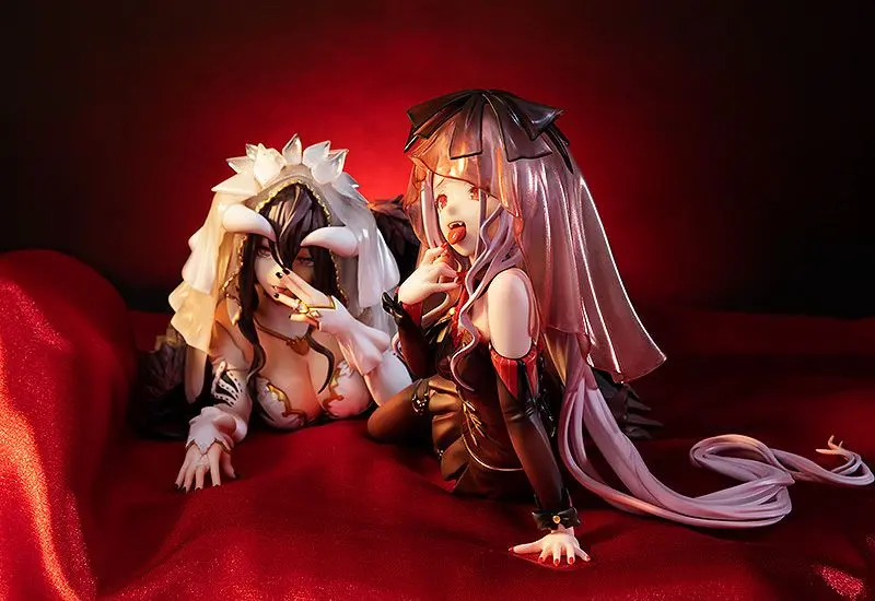 Overlord IV PVC Kipići 1/7 Albedo & Shalltear: Bride Ver. 9 - 11 cm fotografija proizvoda