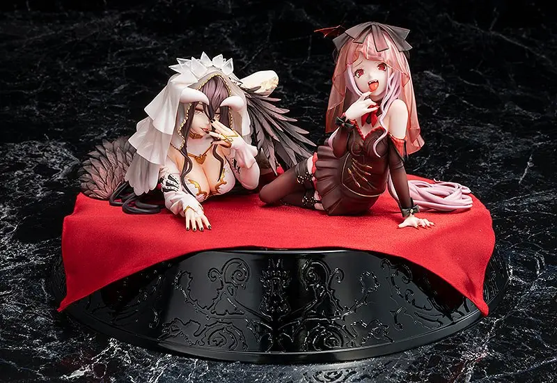 Overlord IV PVC Kipići 1/7 Albedo & Shalltear: Bride Ver. 9 - 11 cm fotografija proizvoda