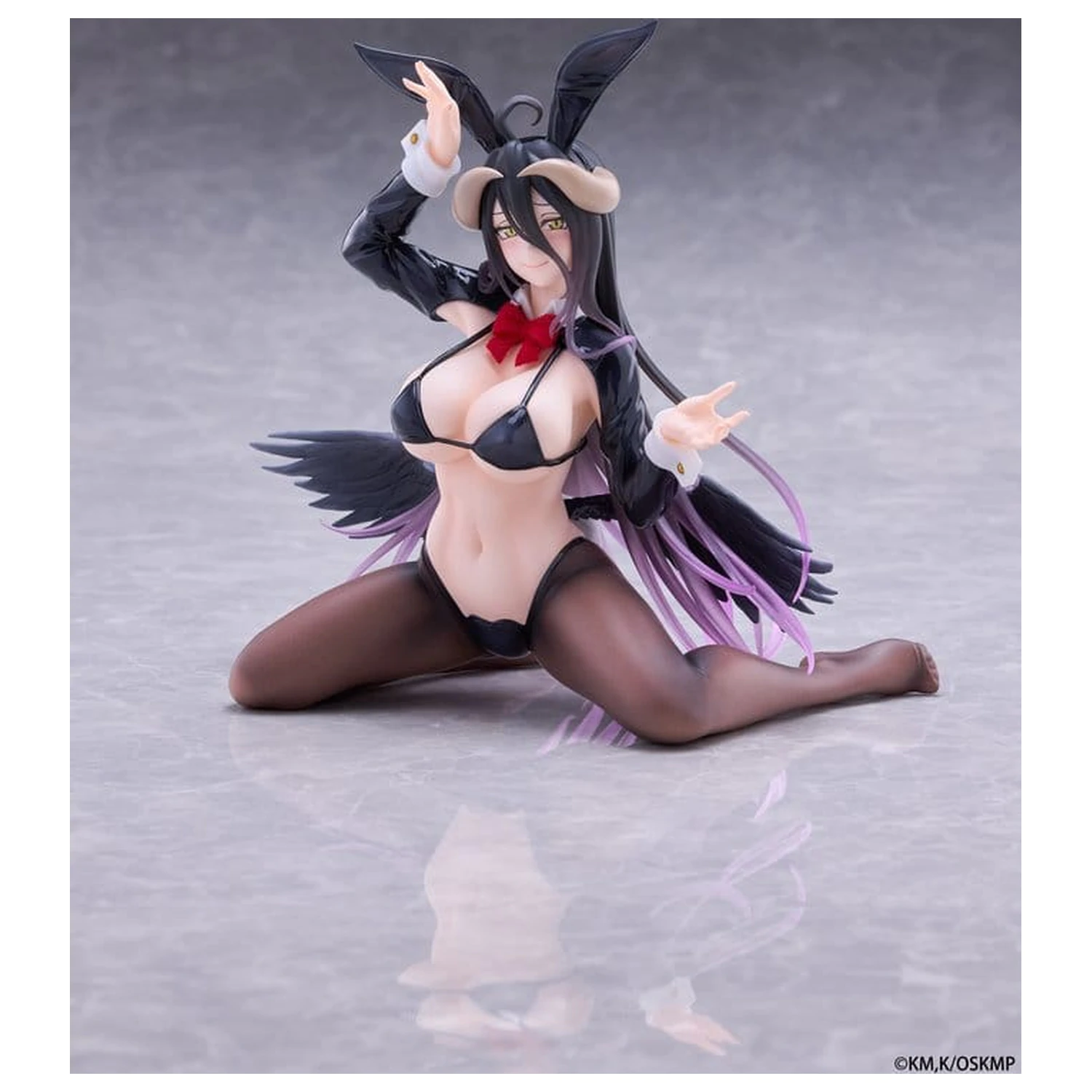 Overlord Moflock PVC figura Albedo (Reverse Bunny Suit Ver.) 13 cm fotografija proizvoda