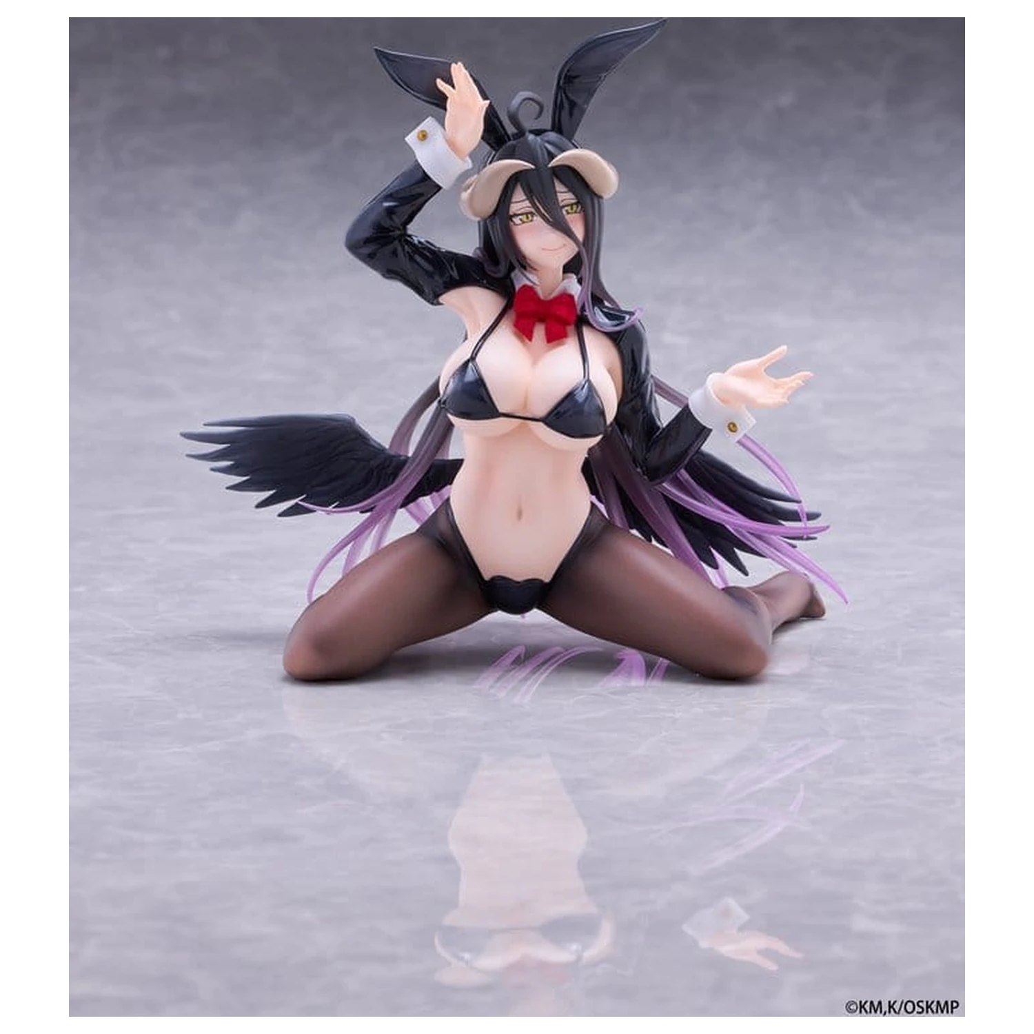 Overlord Moflock PVC figura Albedo (Reverse Bunny Suit Ver.) 13 cm fotografija proizvoda