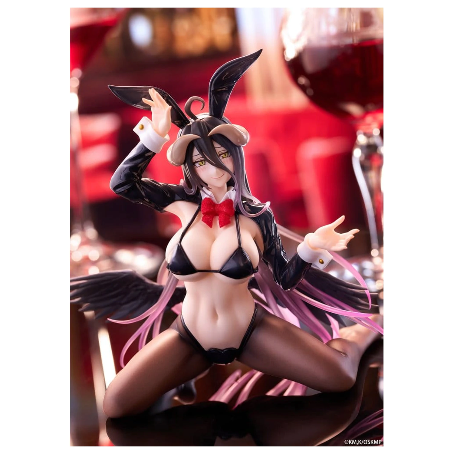 Overlord Moflock PVC figura Albedo (Reverse Bunny Suit Ver.) 13 cm fotografija proizvoda