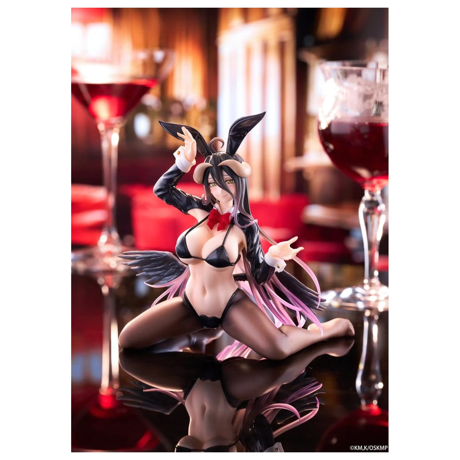 Overlord Moflock PVC figura Albedo (Reverse Bunny Suit Ver.) 13 cm fotografija proizvoda