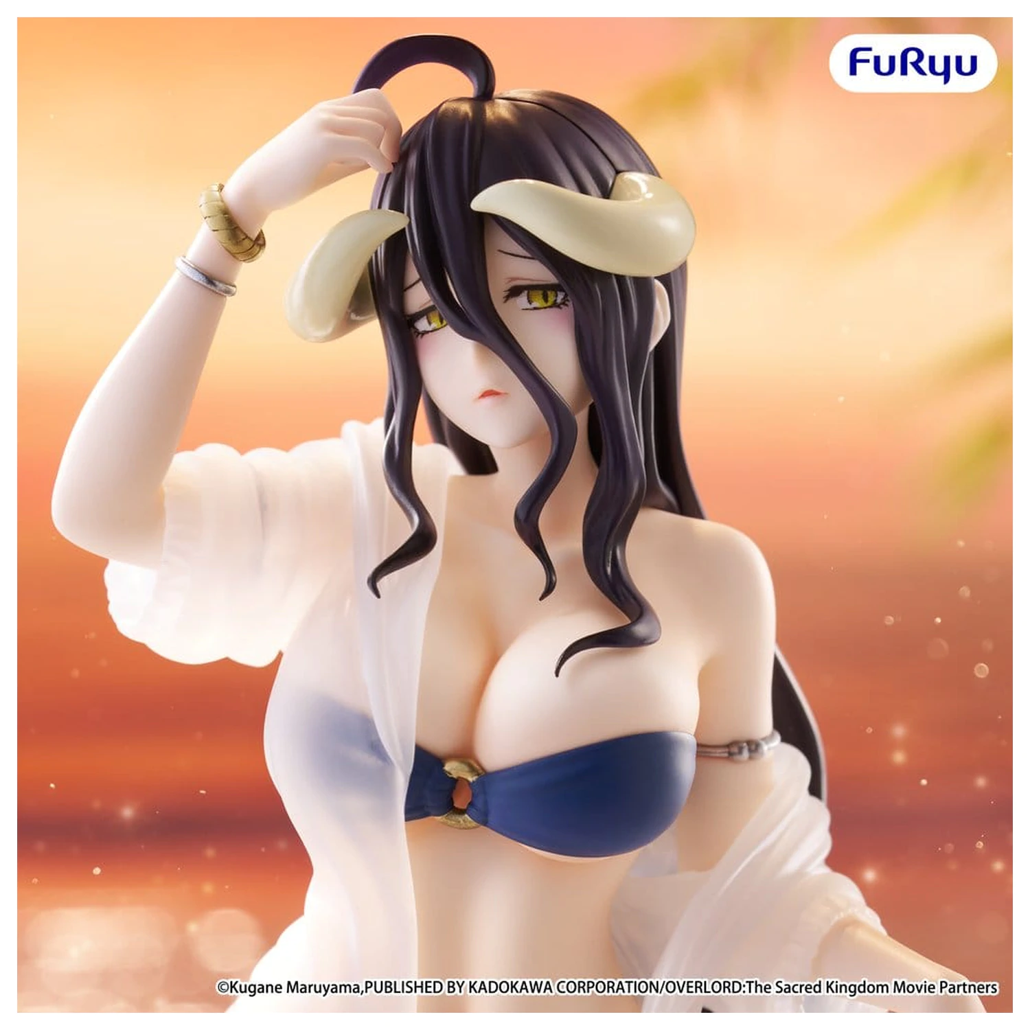 Overlord Muchute PVC figura Albedo aqua Ver. 20.5 cm fotografija proizvoda