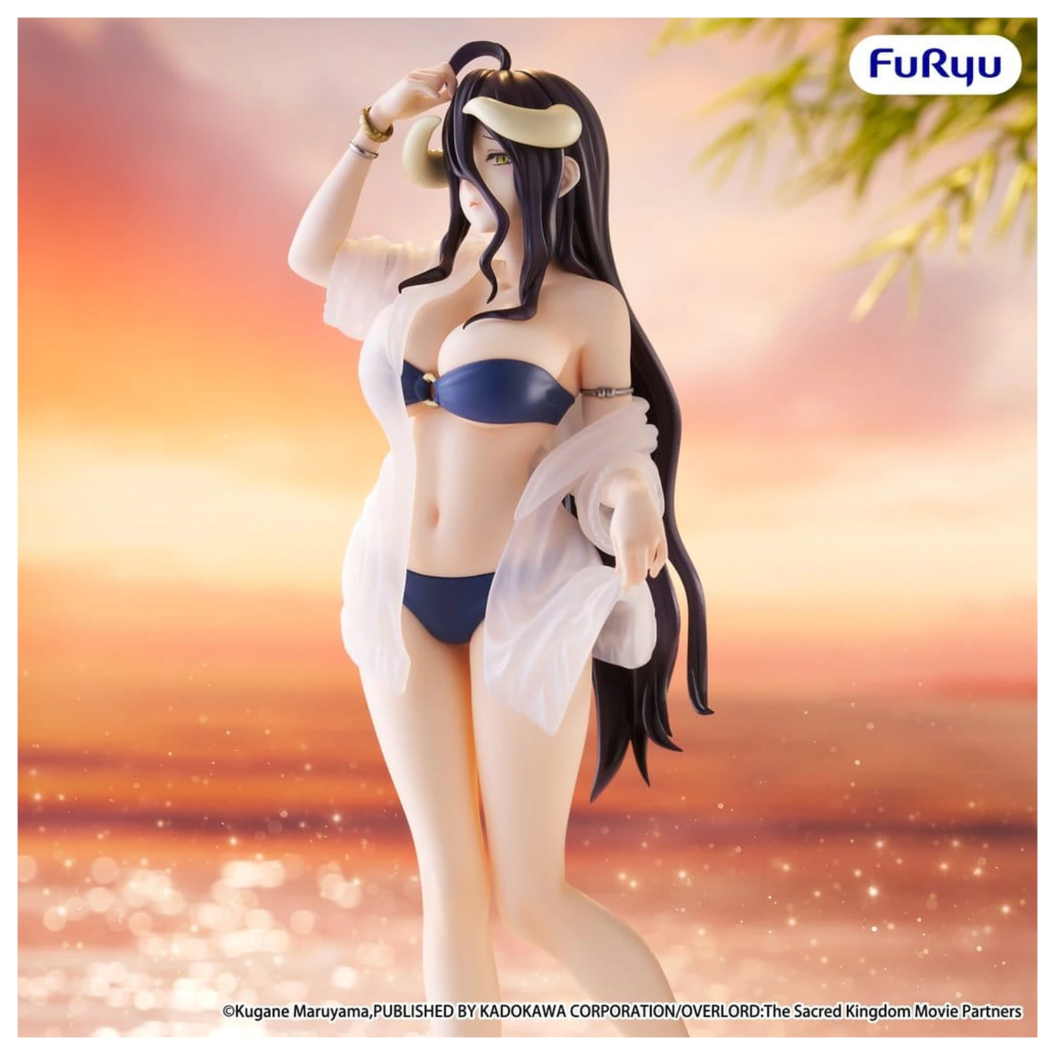 Overlord Muchute PVC figura Albedo aqua Ver. 20.5 cm fotografija proizvoda