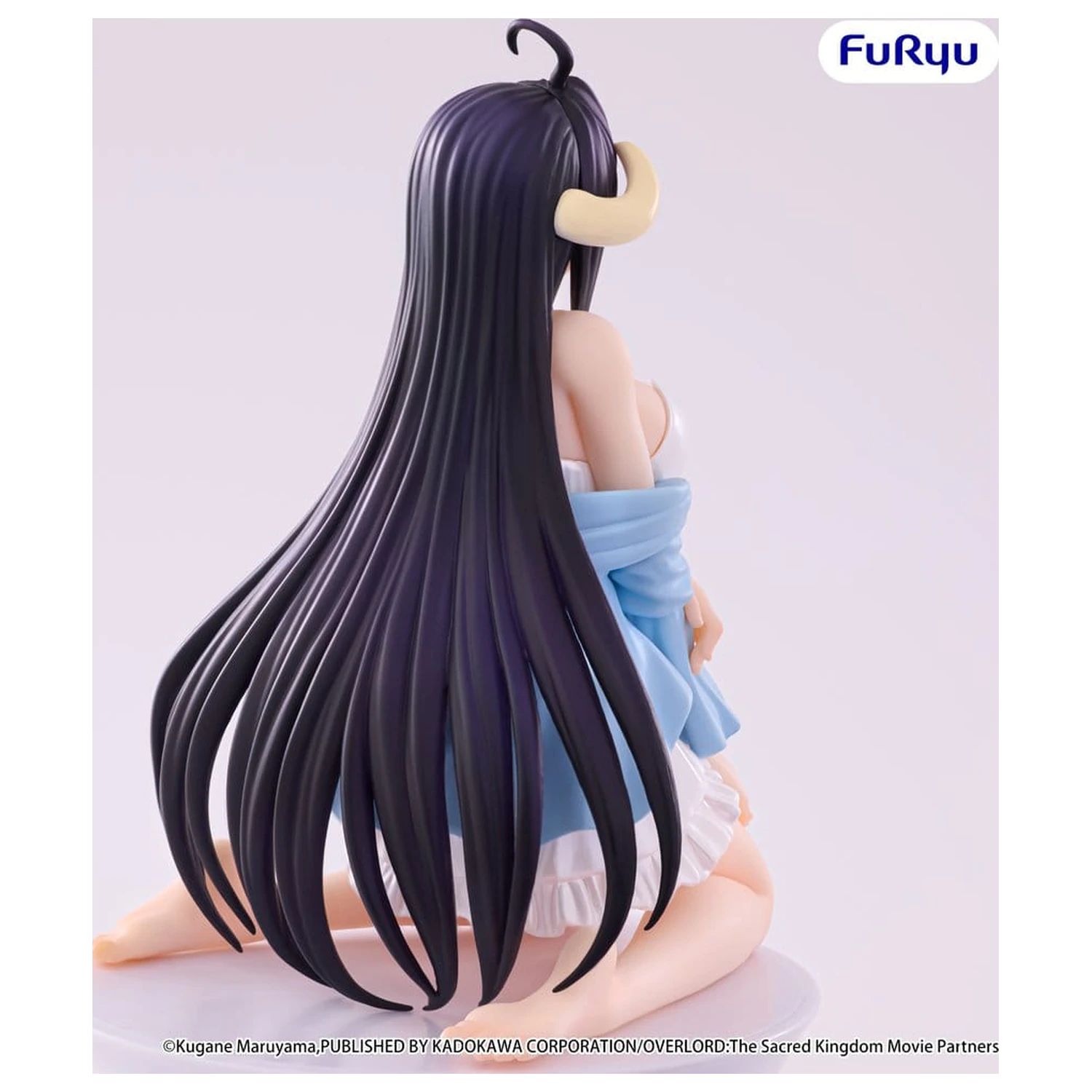 Overlord Noodle Stopper PVC Figura Albedo Loungewear Pearl White Ver. 12 cm fotografija proizvoda