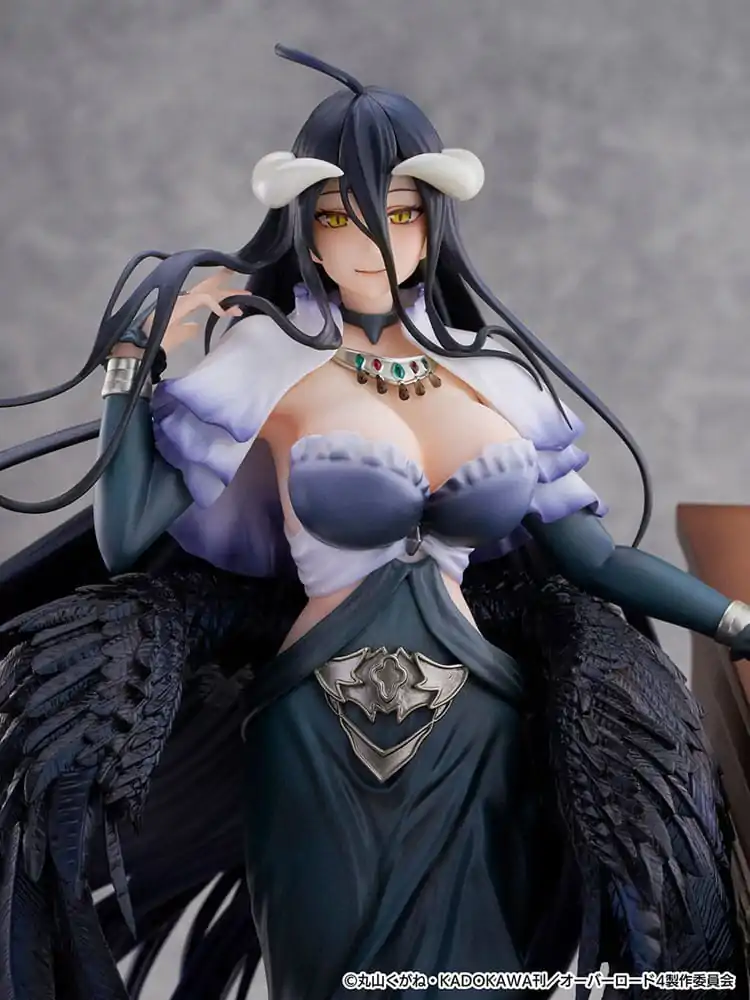 Overlord SHIBUYA SCRAMBLE FIGURA PVC Kip 1/7 Albedo Jet Black Dress Ver. 28 cm fotografija proizvoda