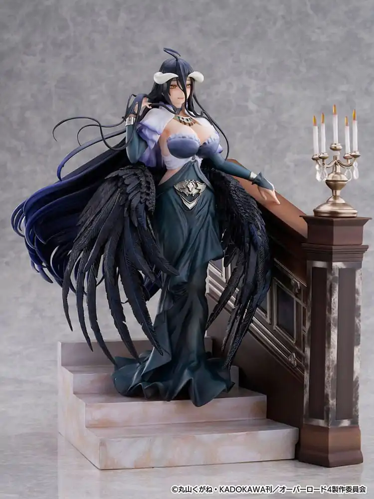 Overlord SHIBUYA SCRAMBLE FIGURA PVC Kip 1/7 Albedo Jet Black Dress Ver. 28 cm fotografija proizvoda