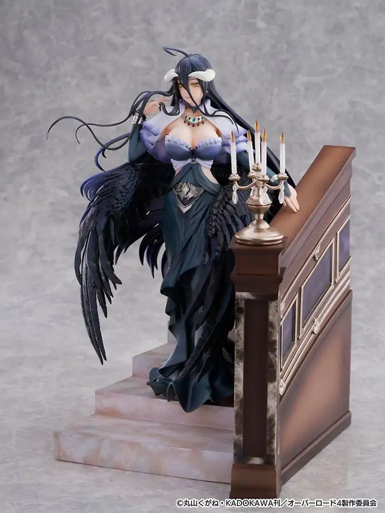 Overlord SHIBUYA SCRAMBLE FIGURA PVC Kip 1/7 Albedo Jet Black Dress Ver. 28 cm fotografija proizvoda