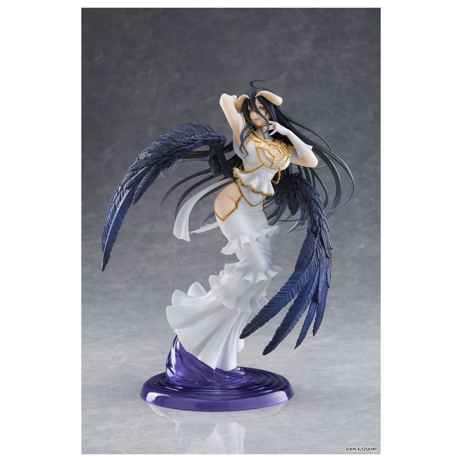 Overlord T-Bridge PVC Statua Albedo Pure White Devil Ver. 29 cm fotografija proizvoda