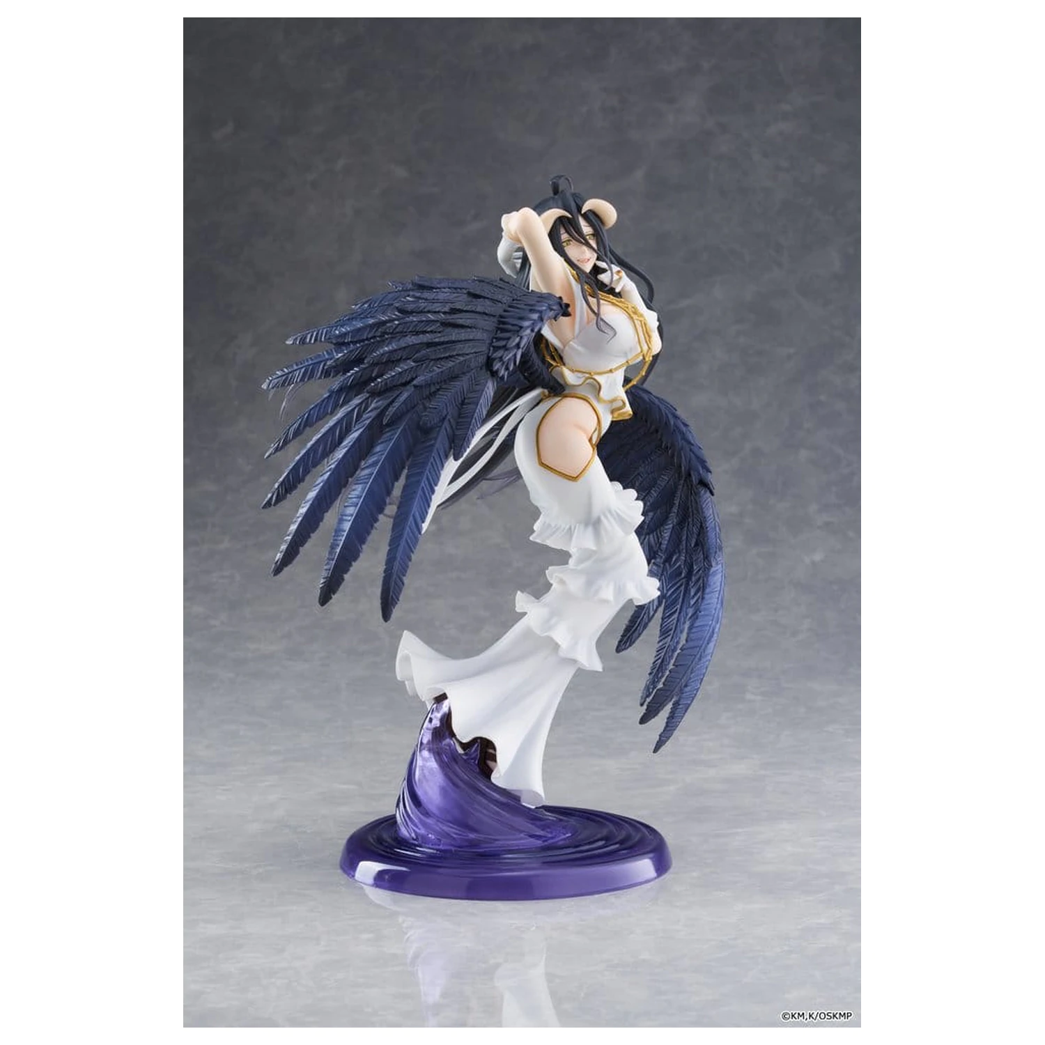Overlord T-Bridge PVC Statua Albedo Pure White Devil Ver. 29 cm fotografija proizvoda