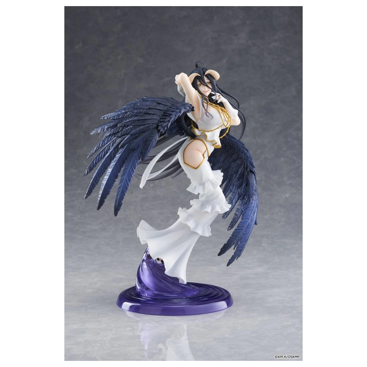 Overlord T-Bridge PVC Statua Albedo Pure White Devil Ver. 29 cm fotografija proizvoda