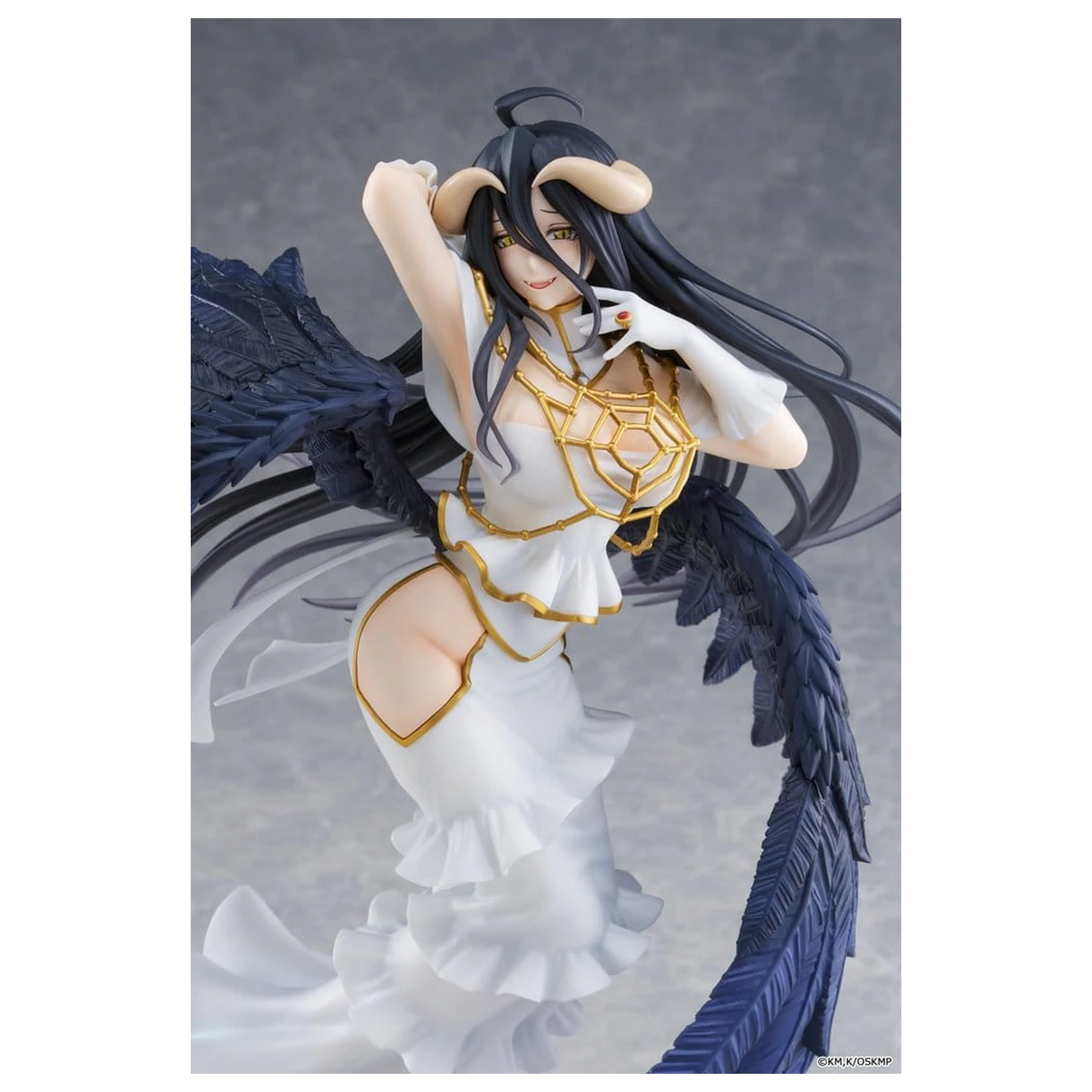 Overlord T-Bridge PVC Statua Albedo Pure White Devil Ver. 29 cm fotografija proizvoda