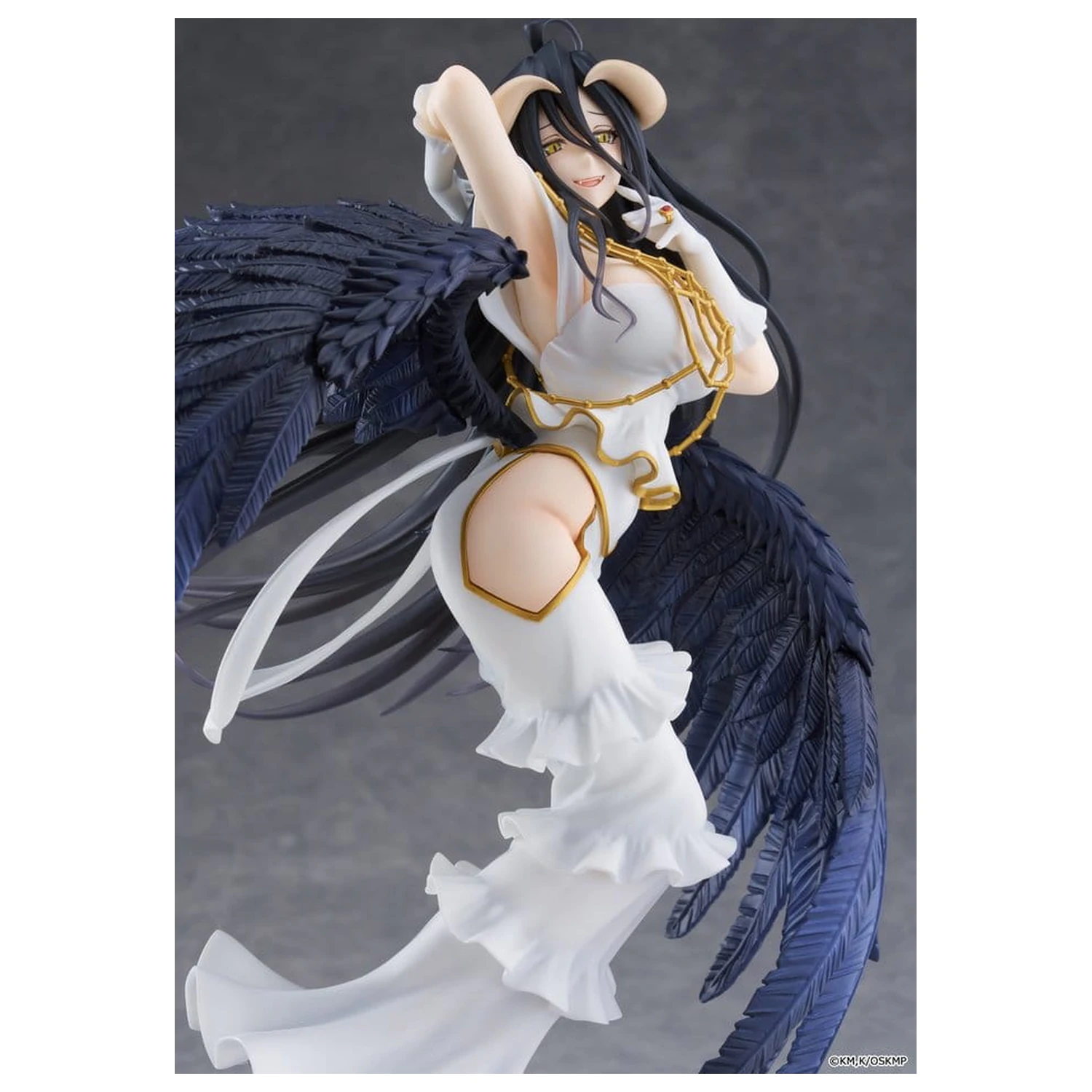 Overlord T-Bridge PVC Statua Albedo Pure White Devil Ver. 29 cm fotografija proizvoda