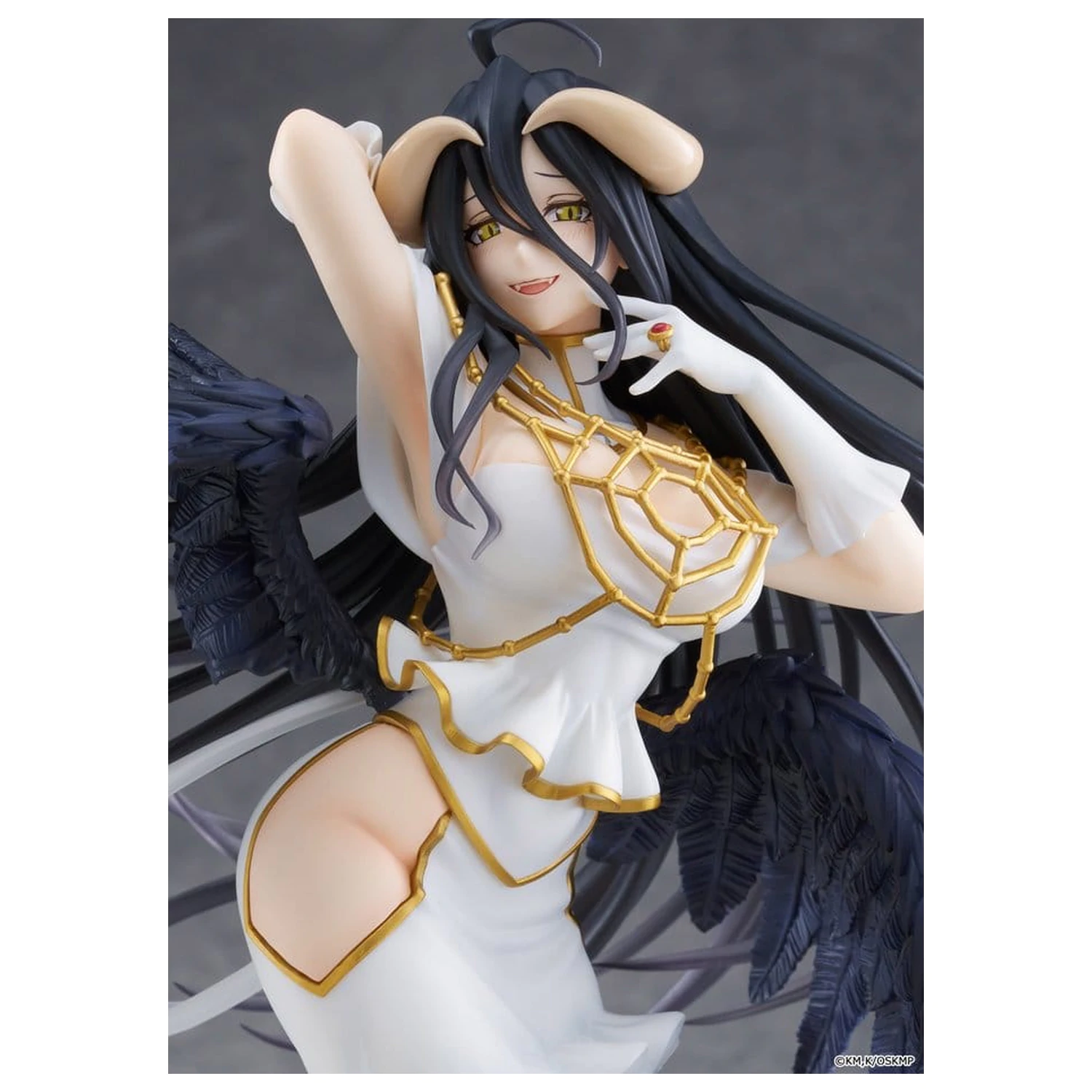 Overlord T-Bridge PVC Statua Albedo Pure White Devil Ver. 29 cm fotografija proizvoda