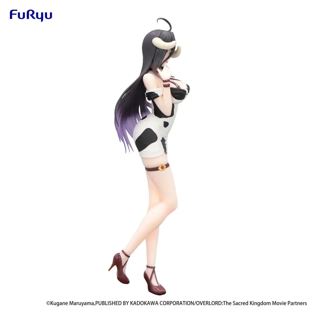 Overlord Trio-Try-iT PVC Statua Albedo Mini Haljina Cow Pattern Ver. 21 cm fotografija proizvoda
