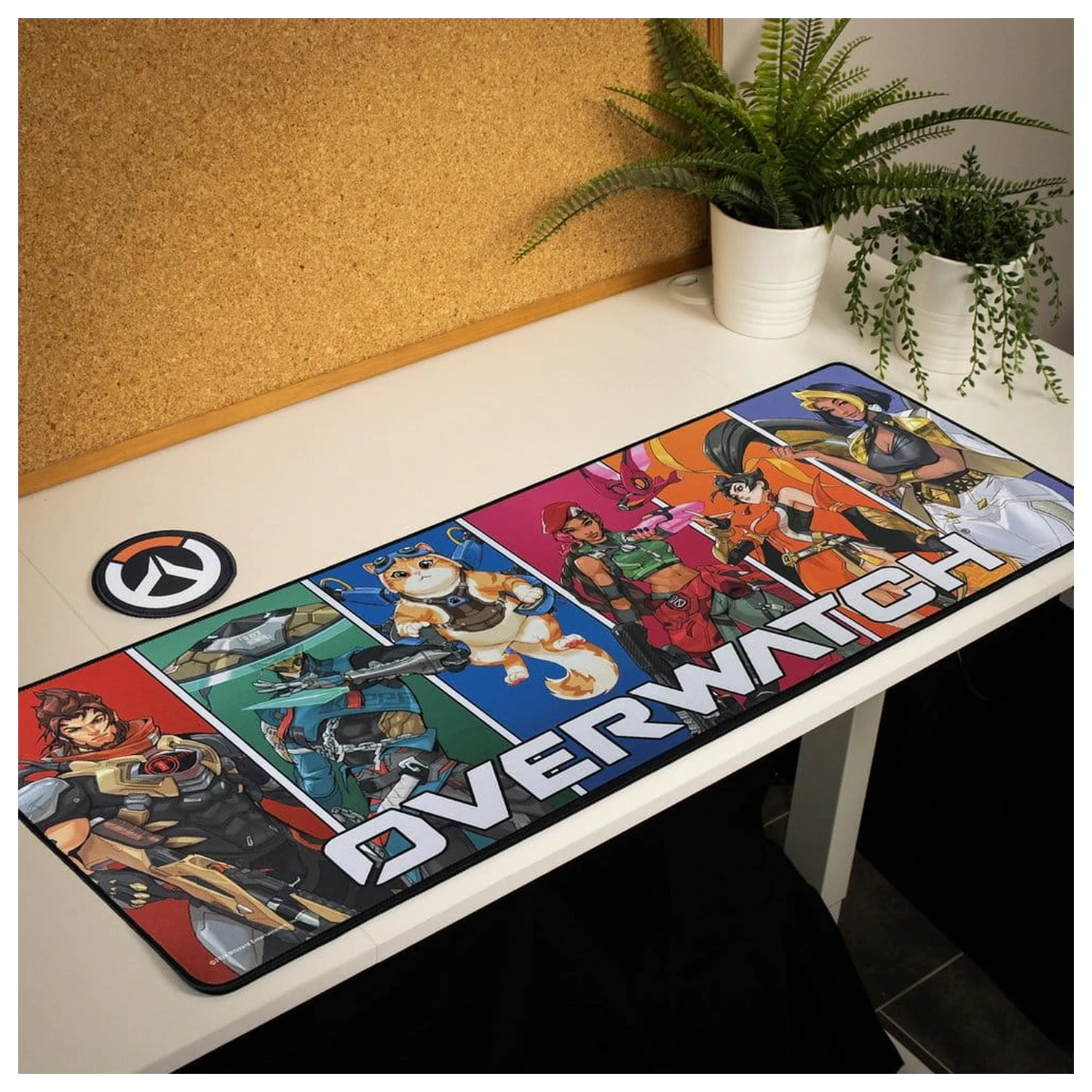 Overwatch Podloga za stol i set podmetača fotografija proizvoda
