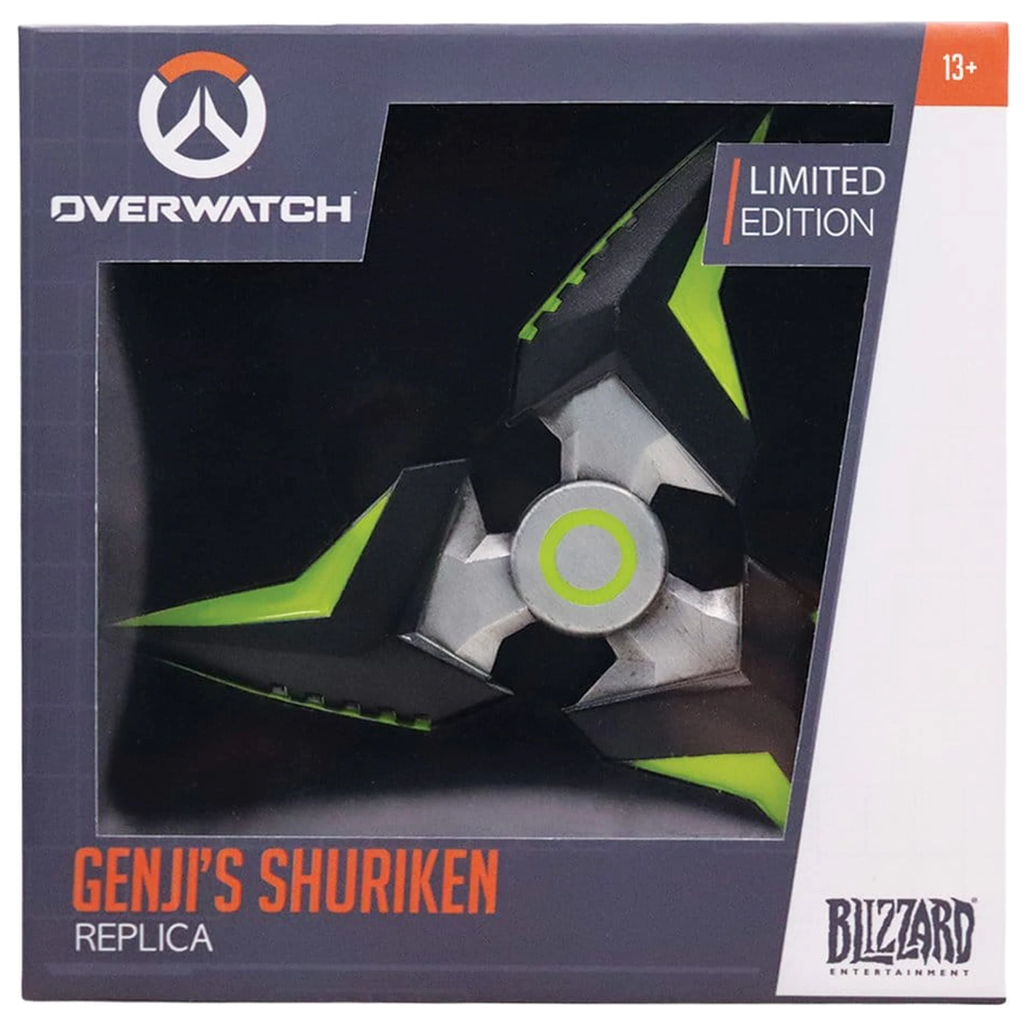 Replika Overwatch Genji's Shuriken Limited Edition 10 x 10 x 2 cm fotografija proizvoda