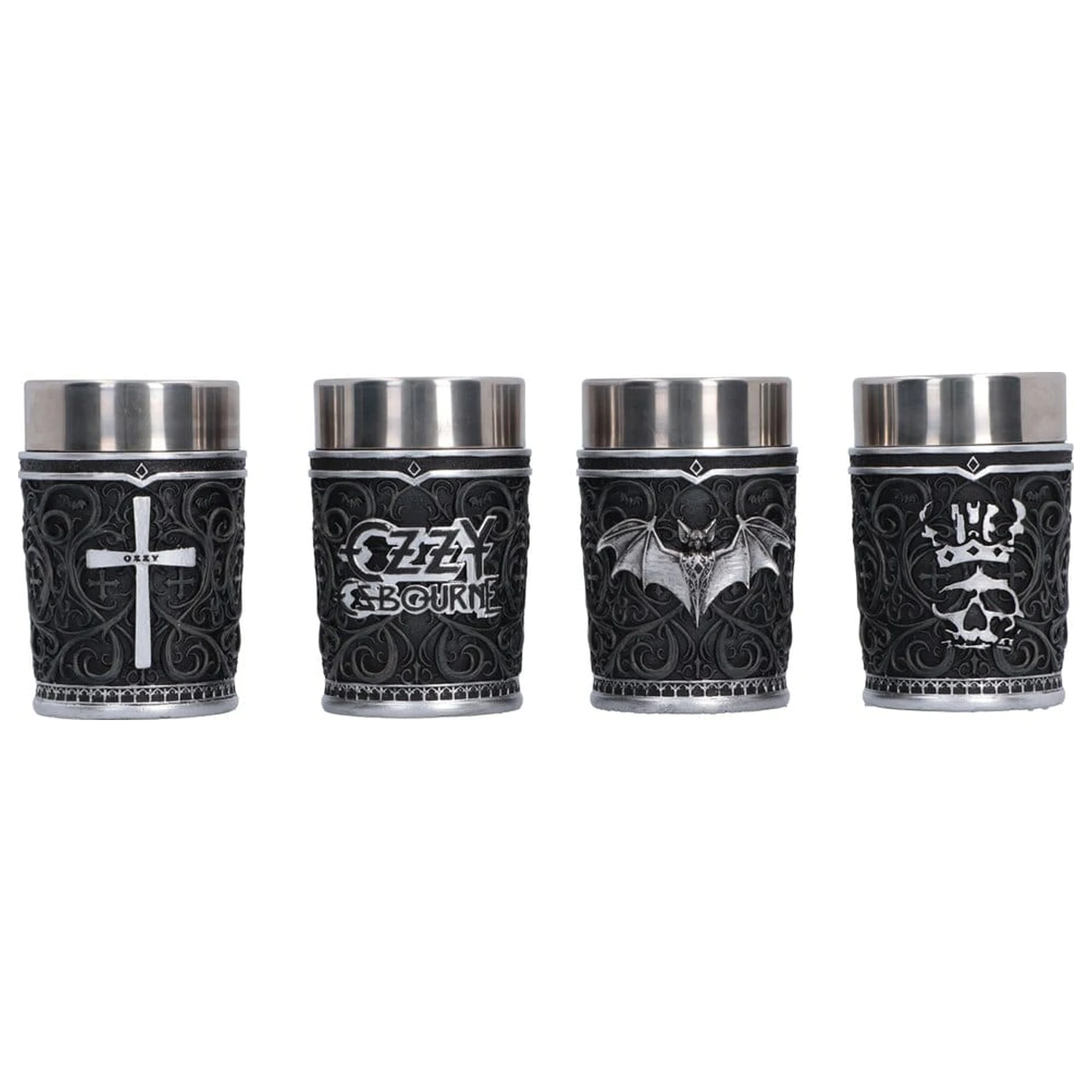 Ozzy Osbourne Shot Glass Set Prince of Darkness 9 cm čašice za rakiju fotografija proizvoda
