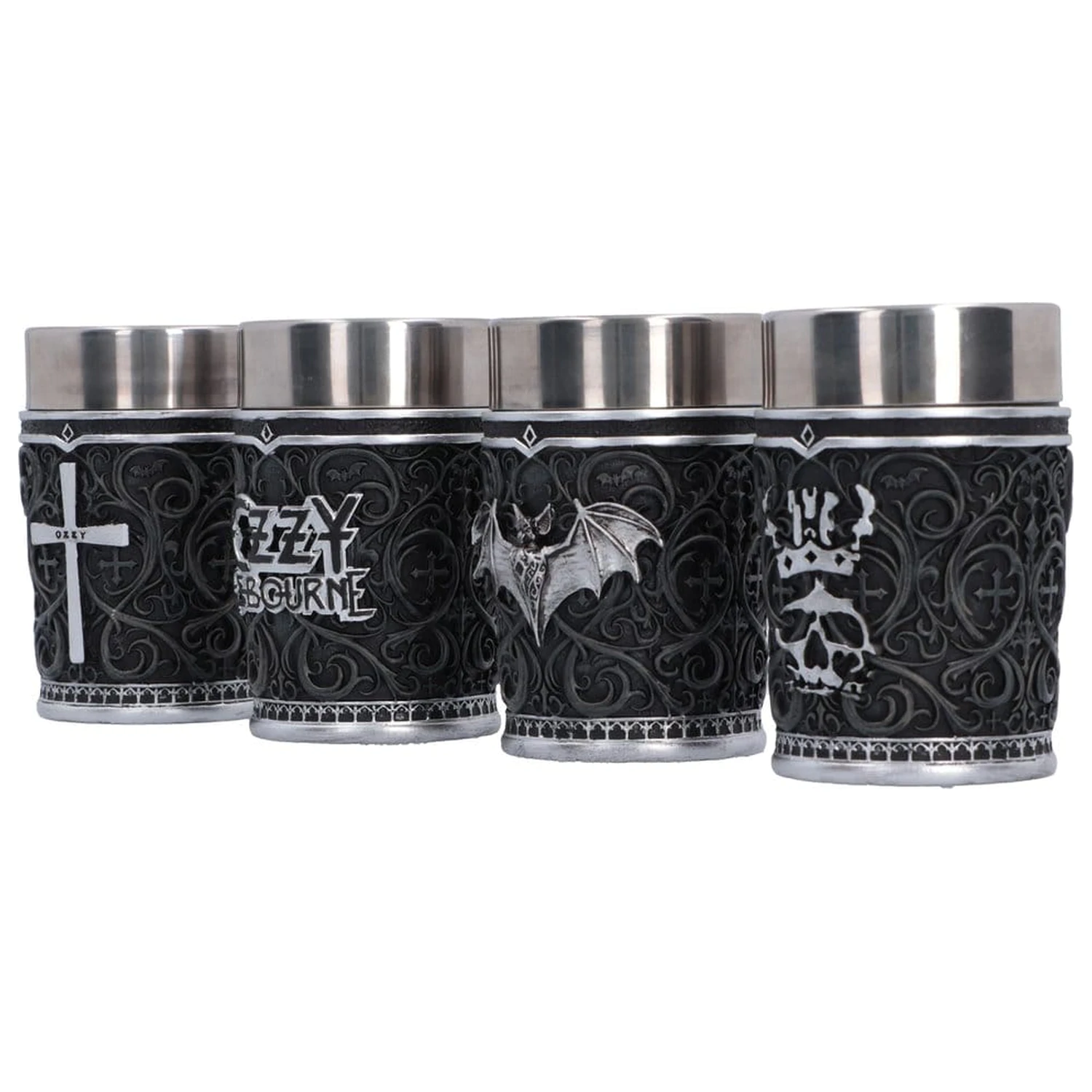 Ozzy Osbourne Shot Glass Set Prince of Darkness 9 cm čašice za rakiju fotografija proizvoda