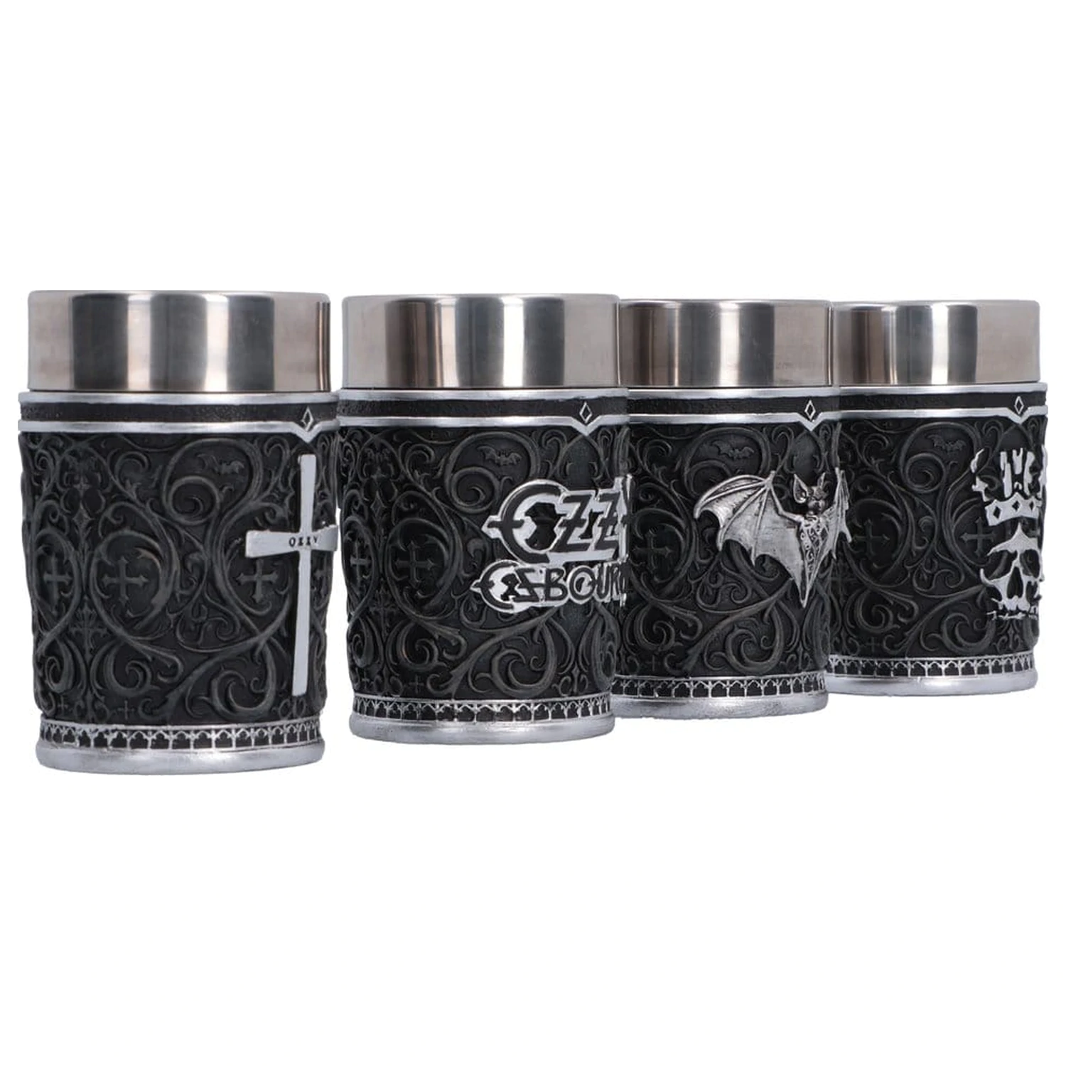 Ozzy Osbourne Shot Glass Set Prince of Darkness 9 cm čašice za rakiju fotografija proizvoda
