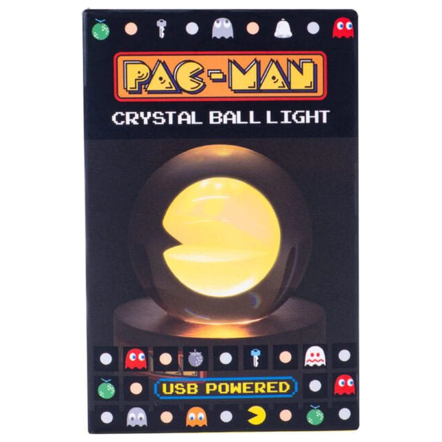 Pac-Man Lampa Kristalna Kugla 8 cm fotografija proizvoda