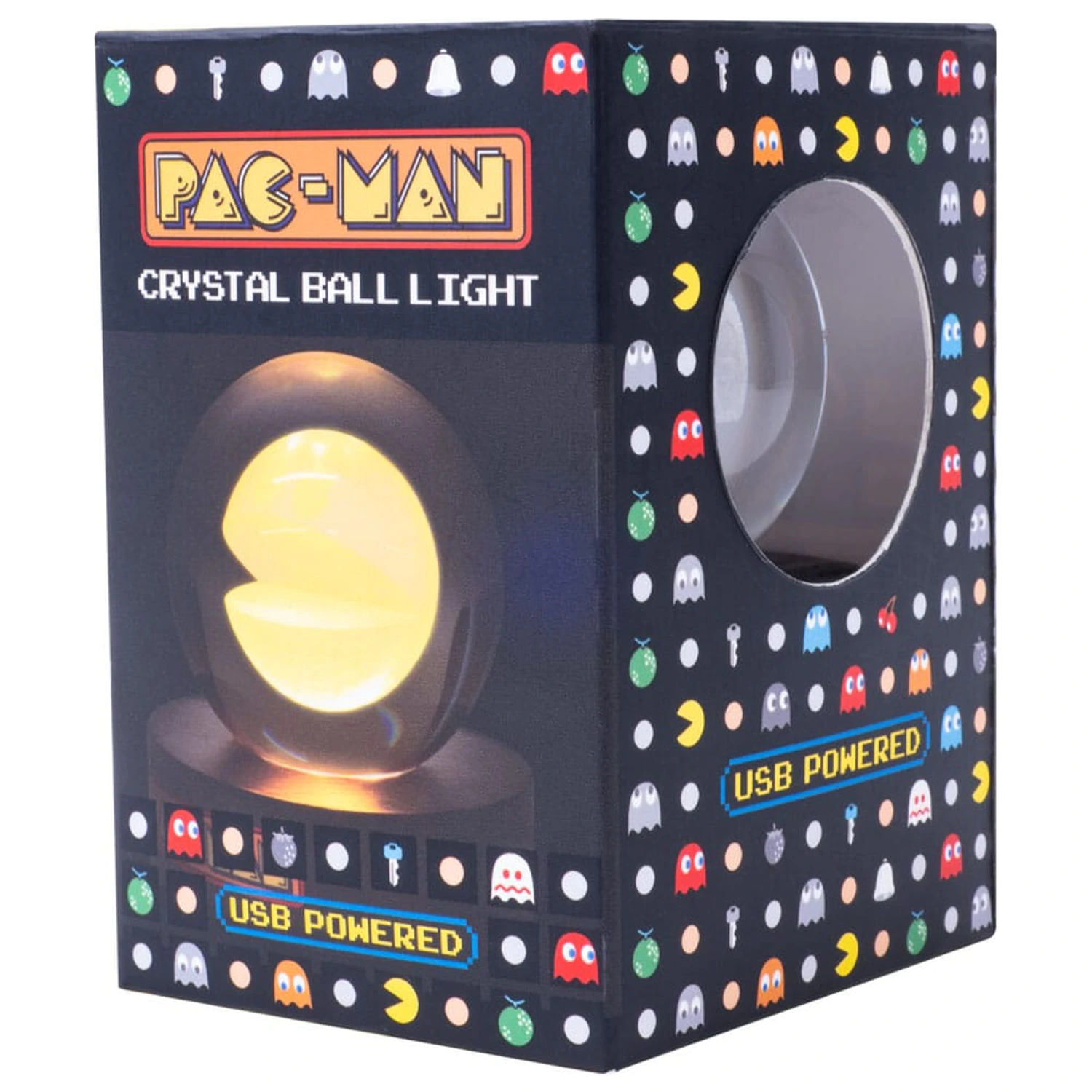 Pac-Man Lampa Kristalna Kugla 8 cm fotografija proizvoda