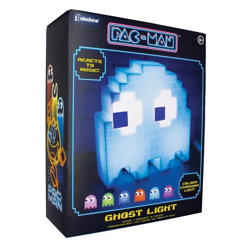Pac-Man LED svjetiljka Ghost 20 cm fotografija proizvoda