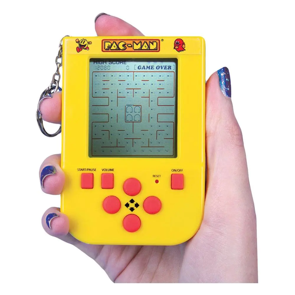 Pac-Man Mini Retro ručna video igra privjesak za ključeve fotografija proizvoda