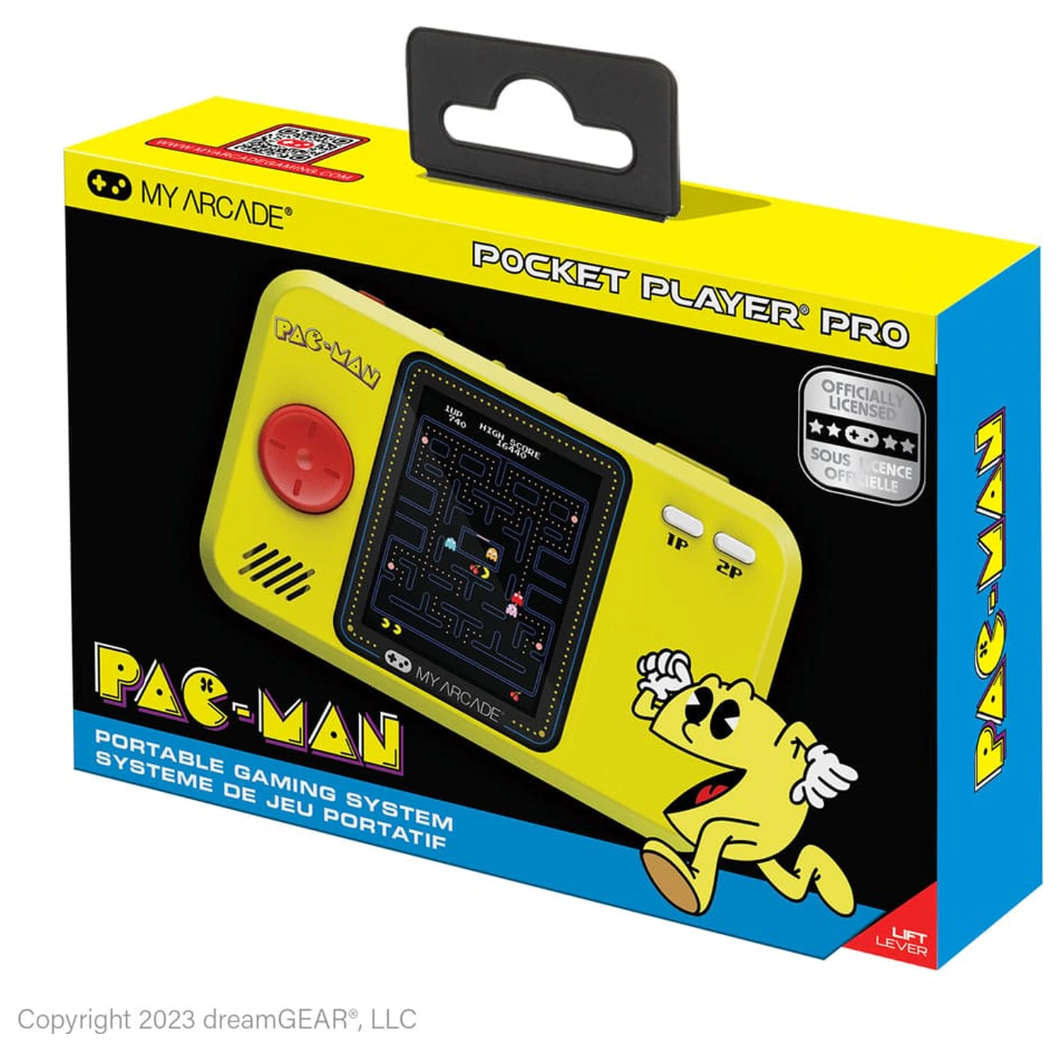 Pac-Man Prijenosni sustav za igranje Pocket Player Pro fotografija proizvoda