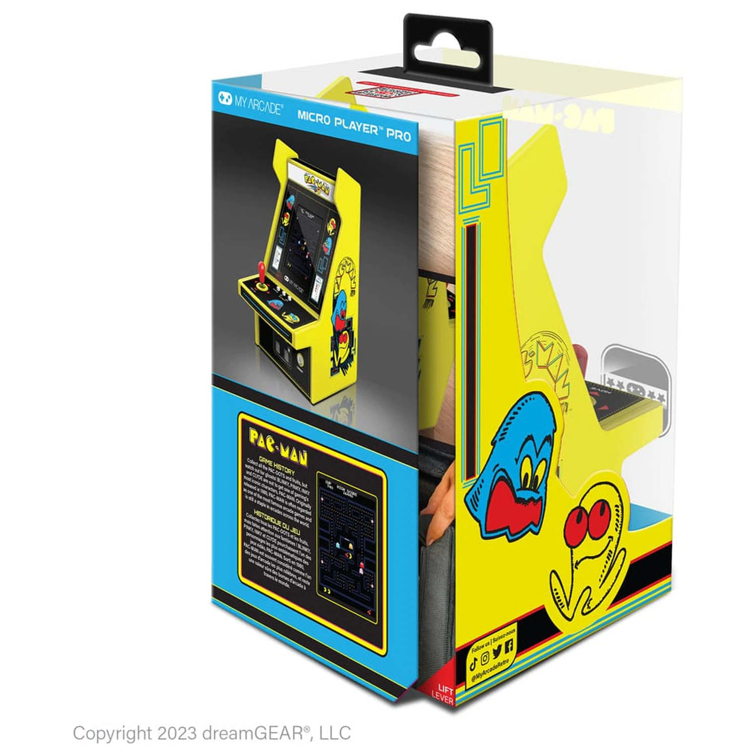 Pac-Man Prijenosni Retro Arkadni Mikro Player Pro fotografija proizvoda