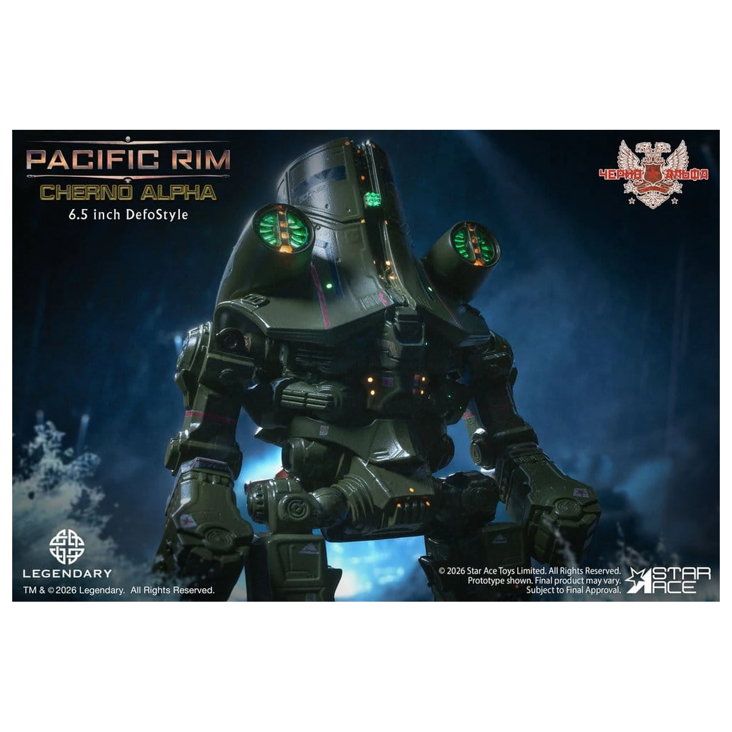 Pacific Rim DefoStyle figura Cherno Alpha NX 17 cm fotografija proizvoda