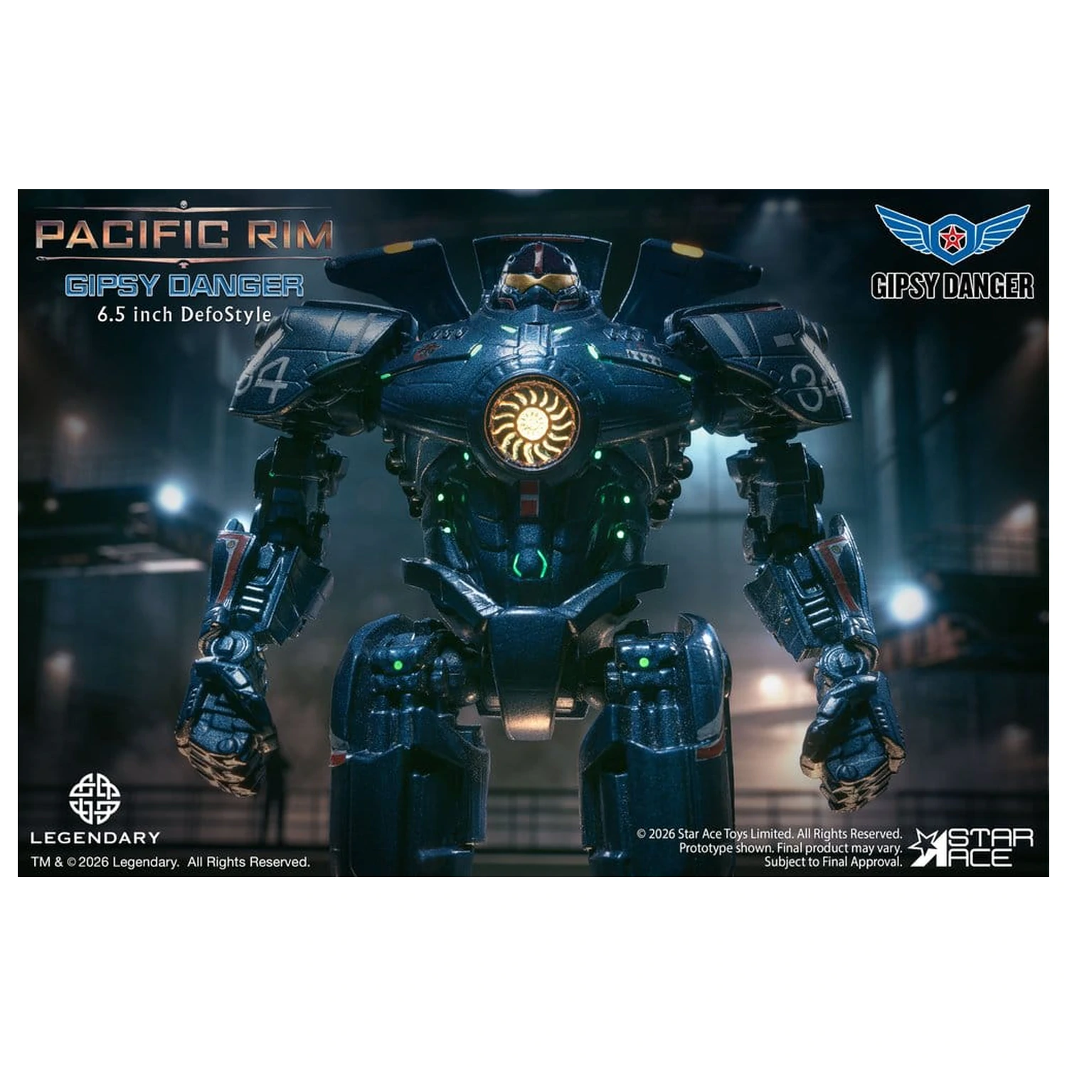 Pacific Rim DefoStyle figura Gipsy Danger DX 17 cm fotografija proizvoda