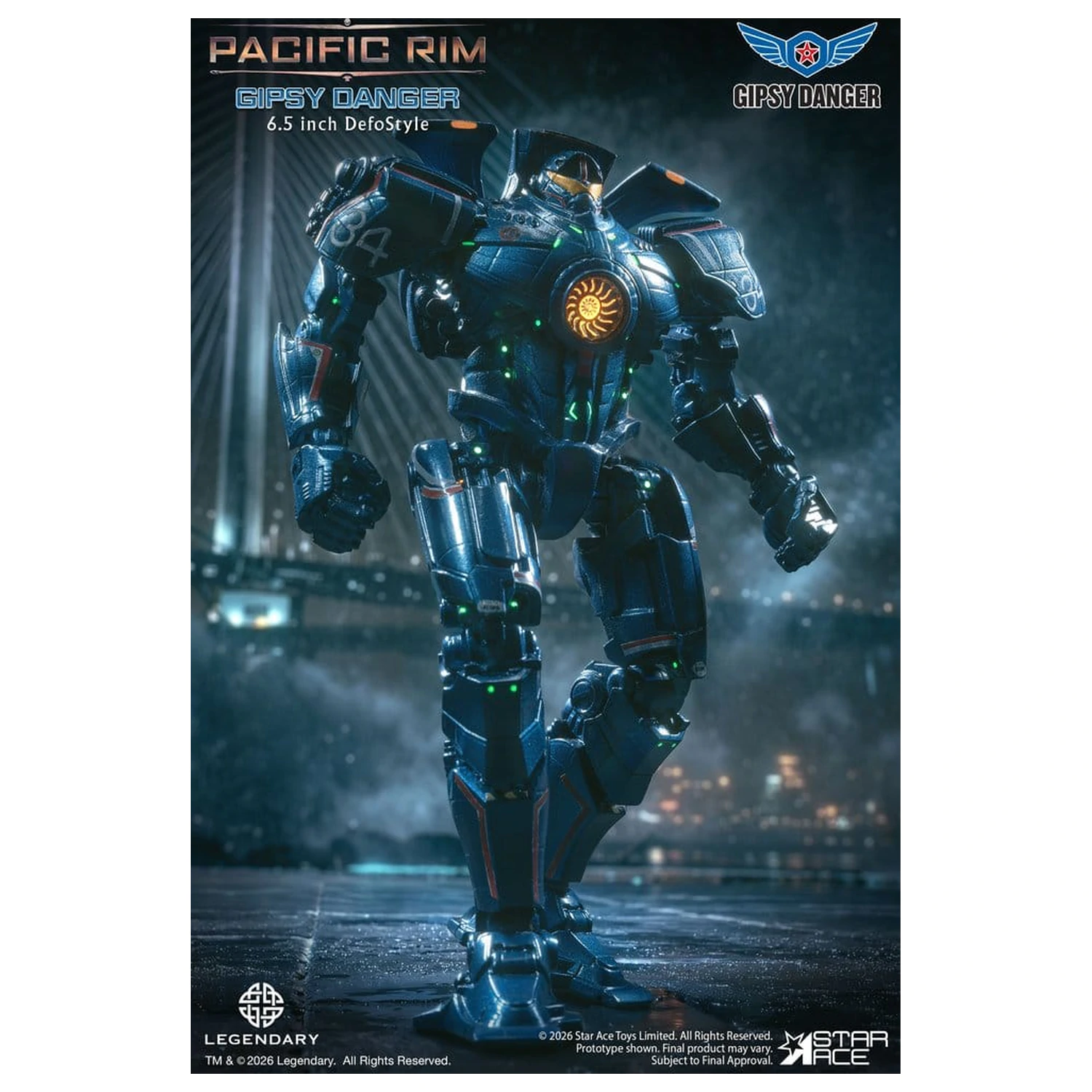 Pacific Rim DefoStyle figura Gipsy Danger NX 17 cm fotografija proizvoda