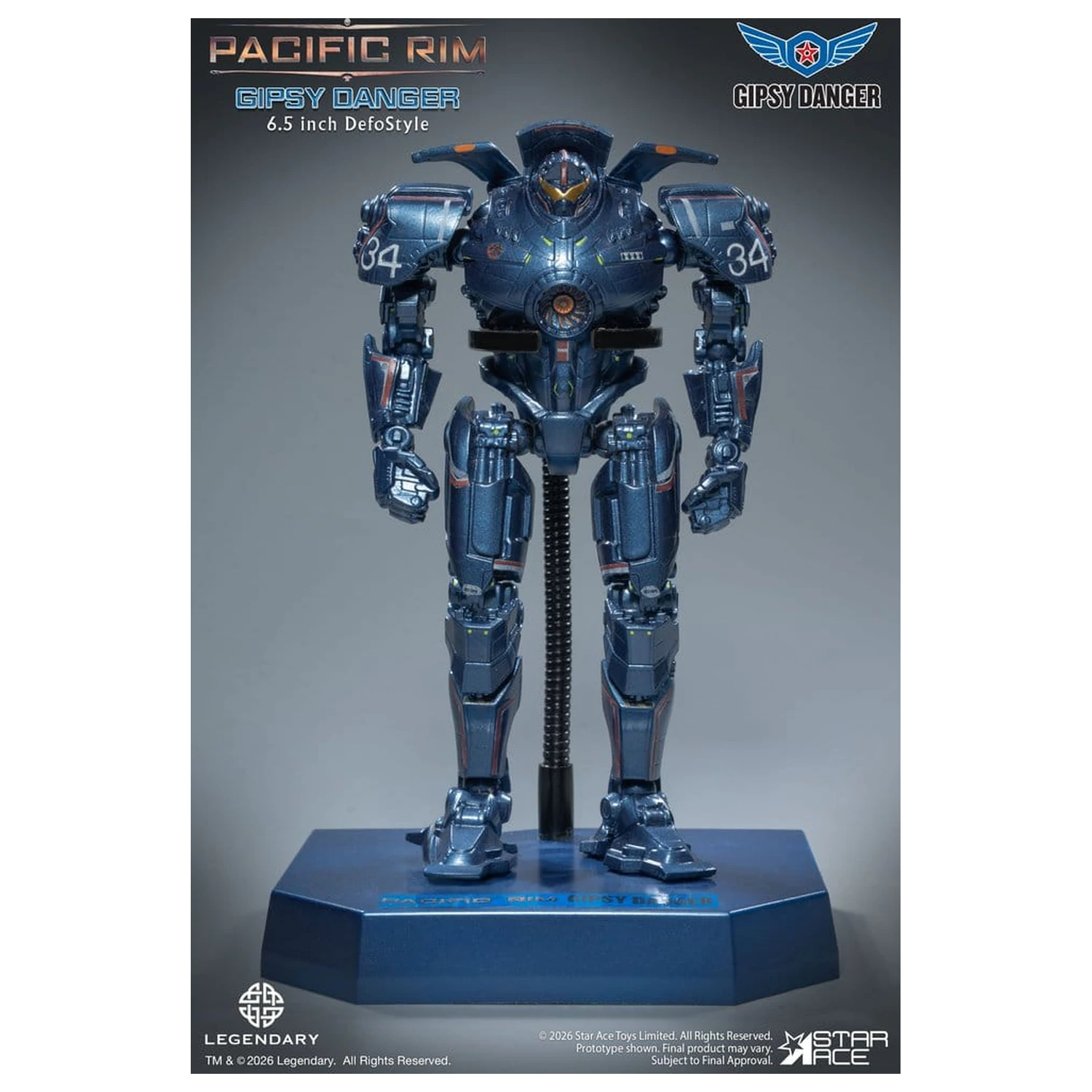 Pacific Rim DefoStyle figura, set od 2 Gipsy Danger & Cherno Alpha DX, 17 cm fotografija proizvoda
