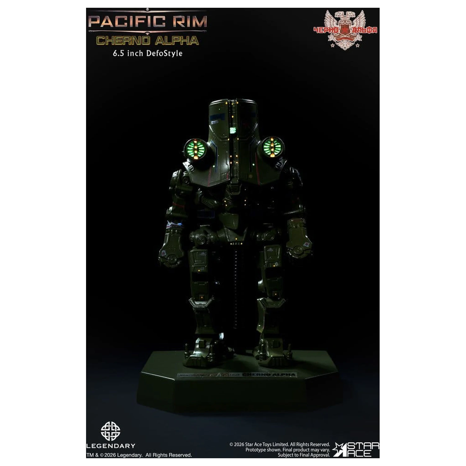 Pacific Rim DefoStyle figura, set od 2 Gipsy Danger & Cherno Alpha DX, 17 cm fotografija proizvoda