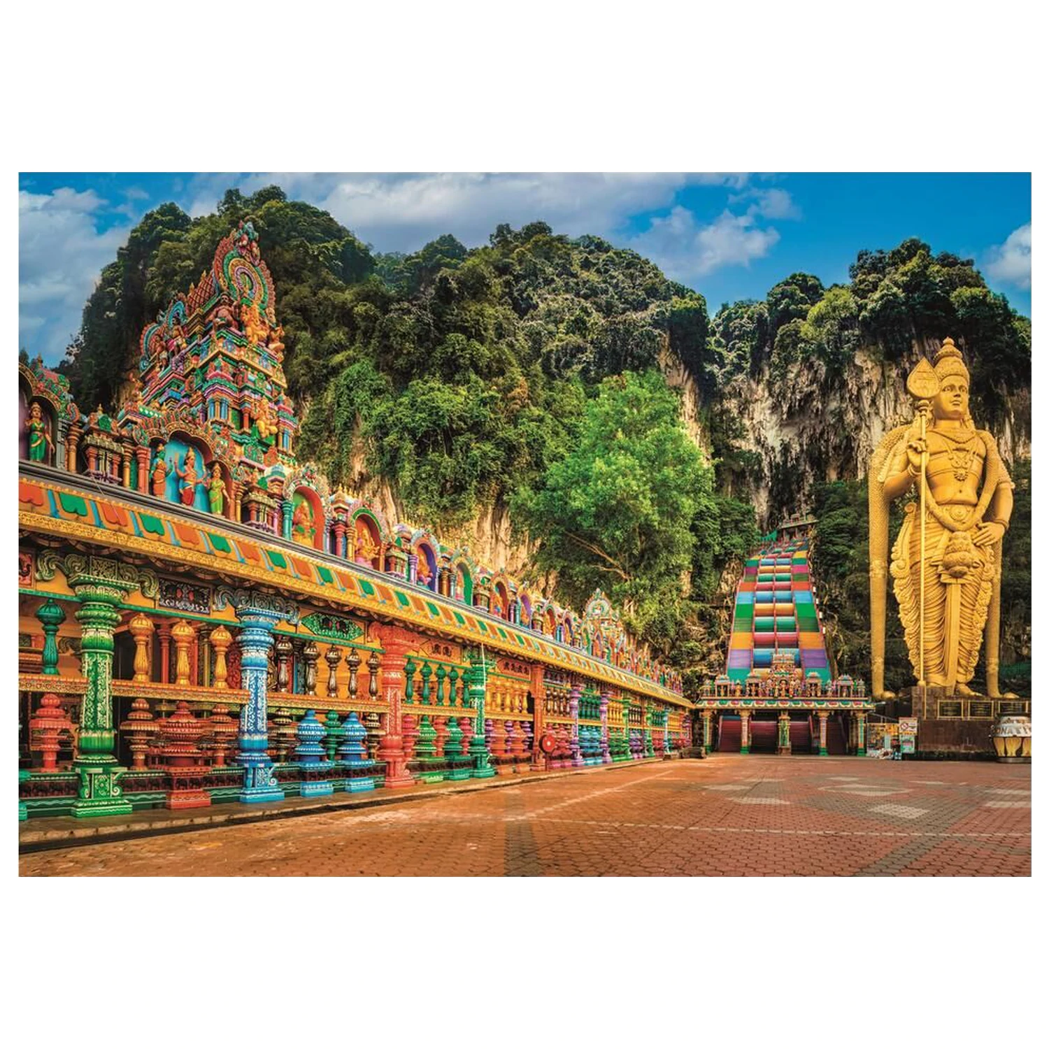 Painted Batu Caves slagalica 1000 komada fotografija proizvoda