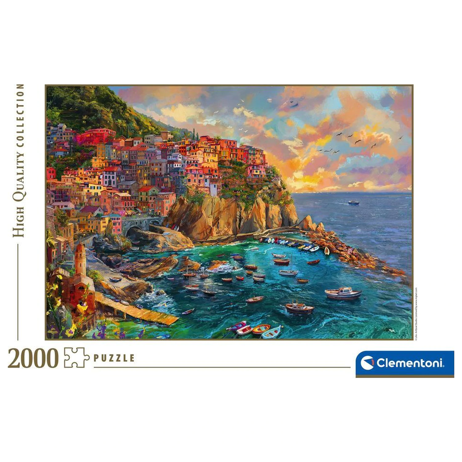 Painted Manarola slagalica 2000 komada fotografija proizvoda