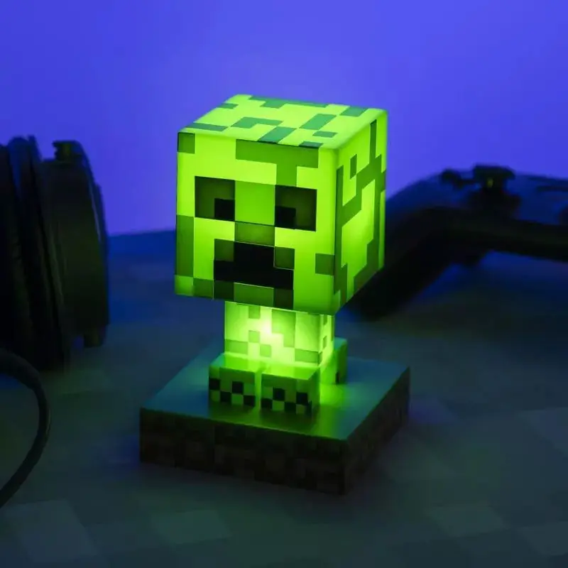 Minecraft svjetlo s ikonom Creeper (V2) fotografija proizvoda