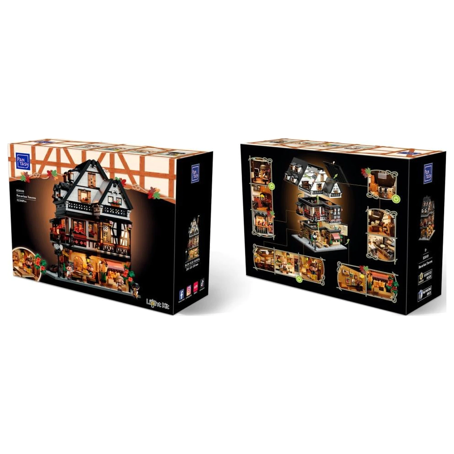Pantasy Bavarian Tavern građevinski set od 3246 dijelova fotografija proizvoda
